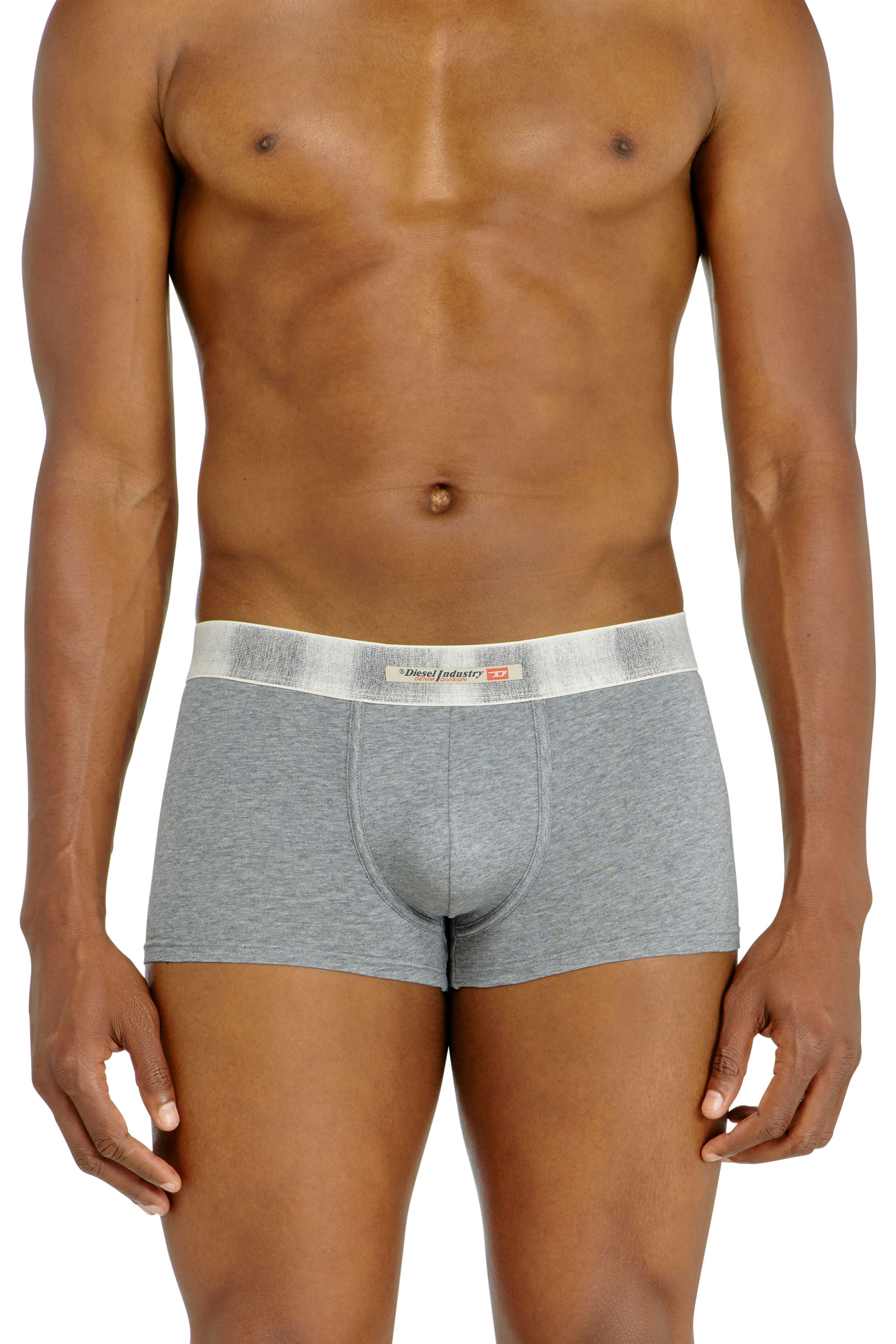 Diesel - DAMIEN-DNM-3PACK, Herren Boxershorts aus Stretch-Baumwolle mit Satinbund im Dreierpack in Bunt/Grau - 2