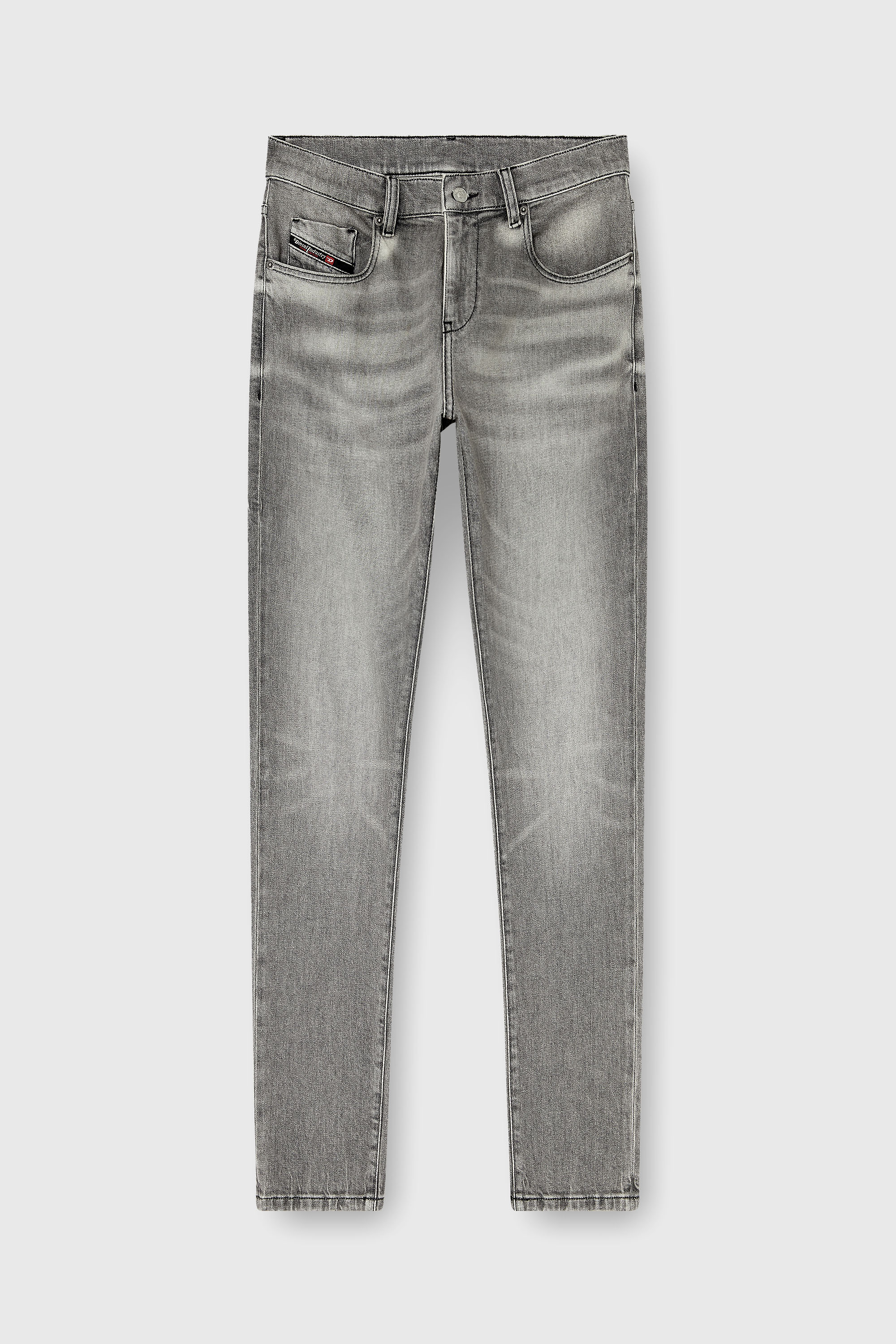 Diesel - Herren Slim Jeans 2019 D-Strukt 0KBBL, Hellgrau - 6