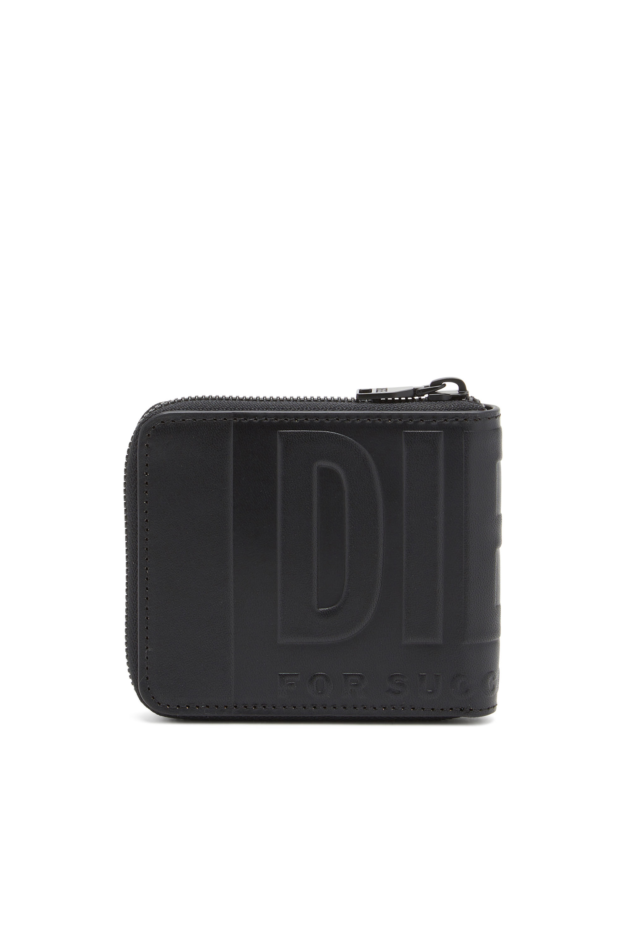 Diesel - DSL 3D BI-FOLD COIN ZIP XS, Black - Image 2