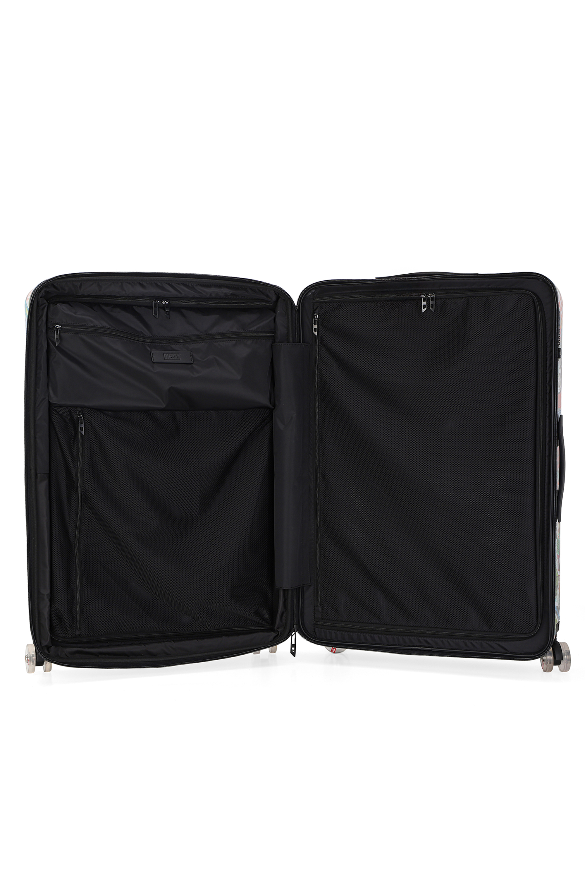 Diesel - DIESEL PC PRINTED TROLLEY-STICKERS- DSL0, Unisex Koffer im Sticker-Stil Gr&ouml;&szlig;e L in Bunt - 3