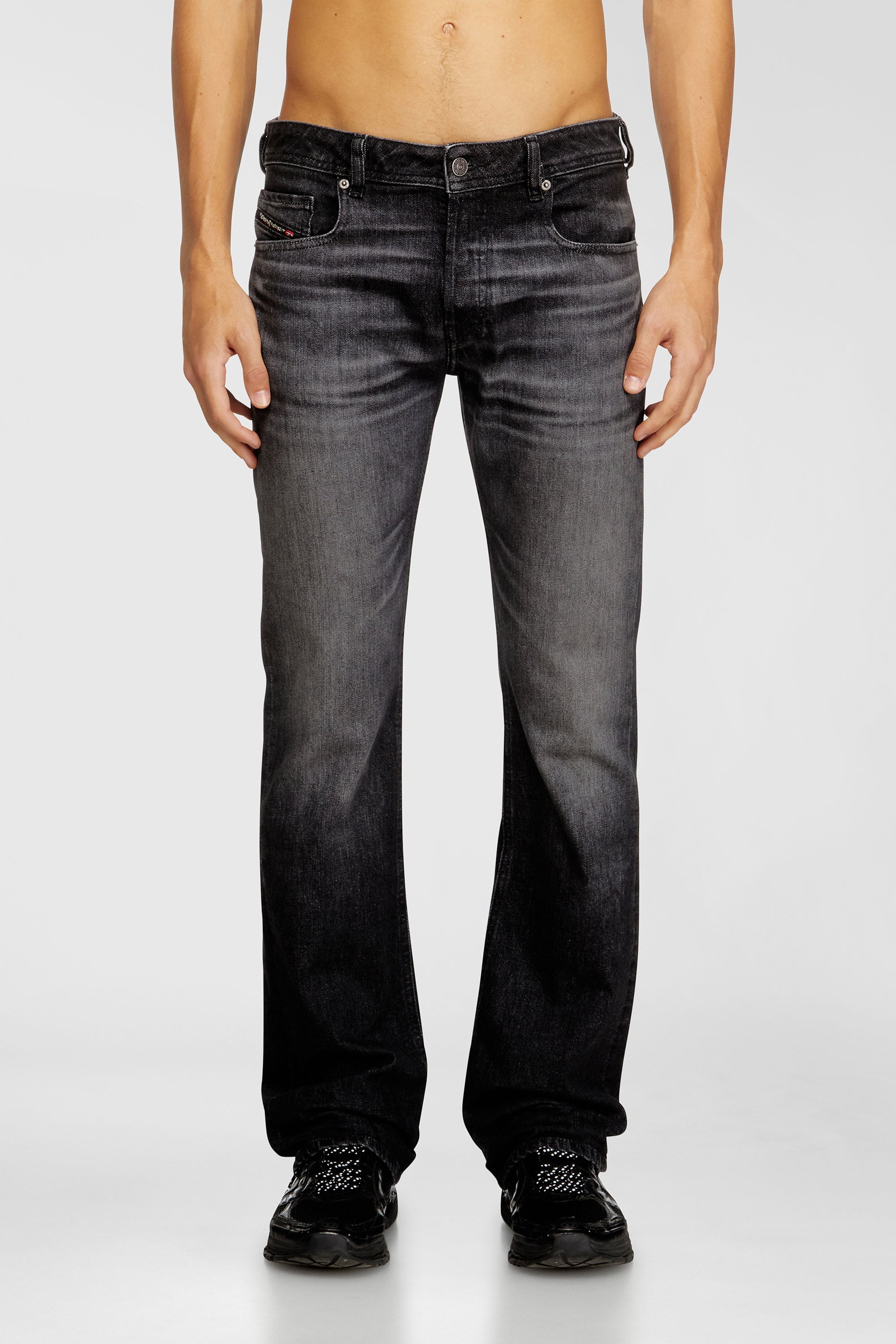 Diesel - Herren Bootcut Jeans 2007 Zatiny 09N48, Schwarz/Dunkelgrau - 1