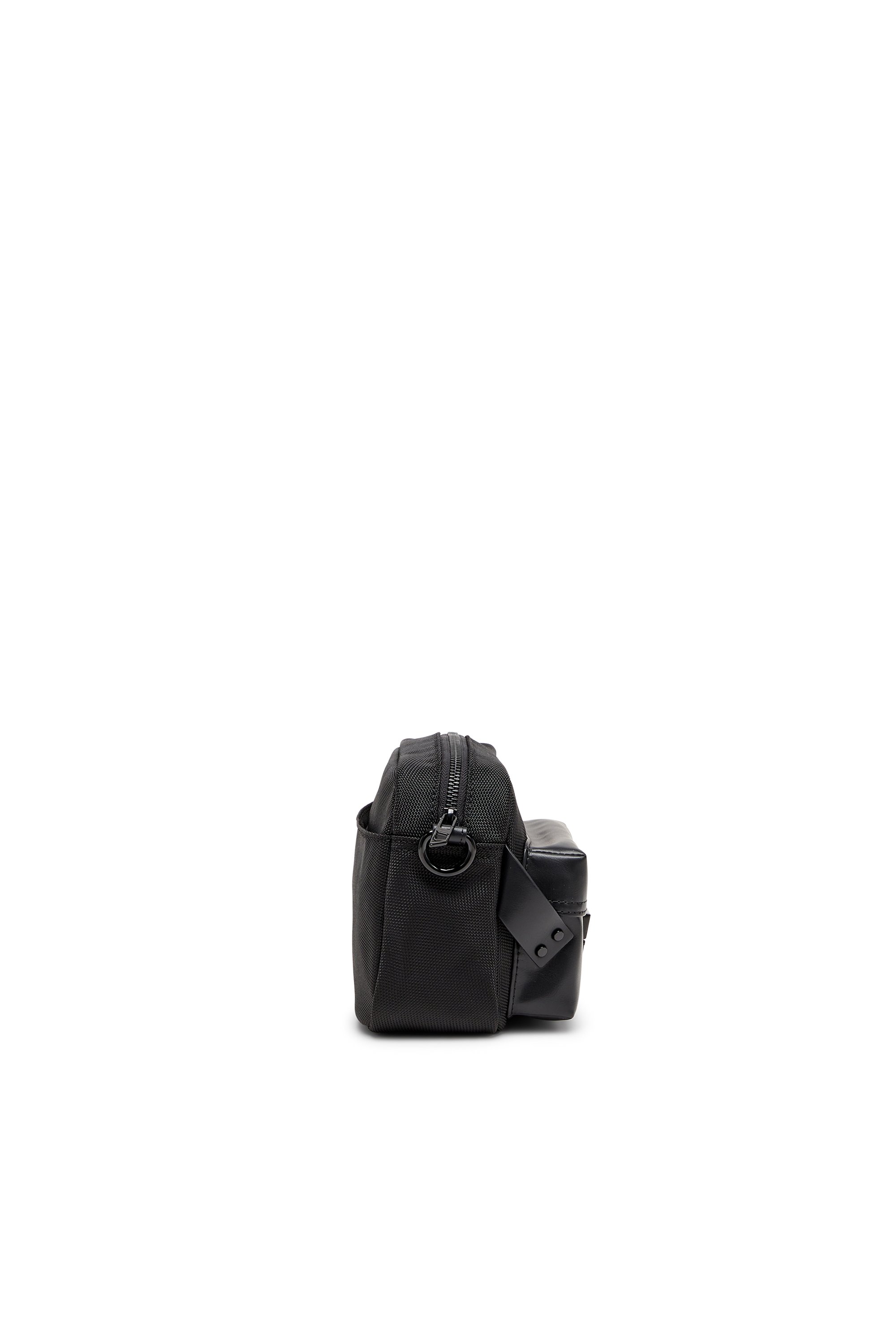 Diesel - MULTI-PKTS CAMERA BAG X, Unisex Multi-Pkts - Crossbody-Tasche aus Nylon mit Klappentasche in Schwarz - 4
