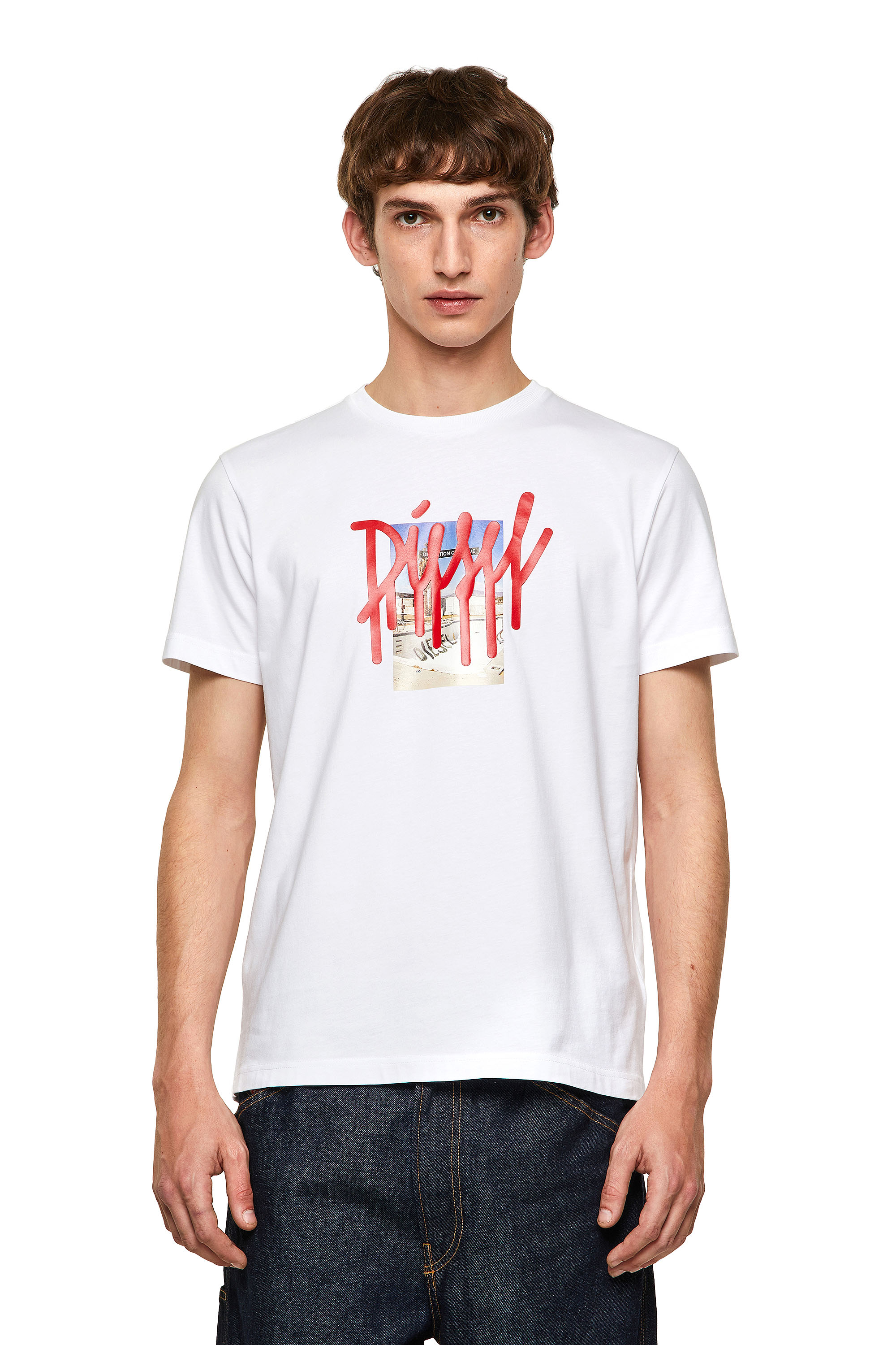 T-DIEGOS-B9, Weiß - T-Shirts