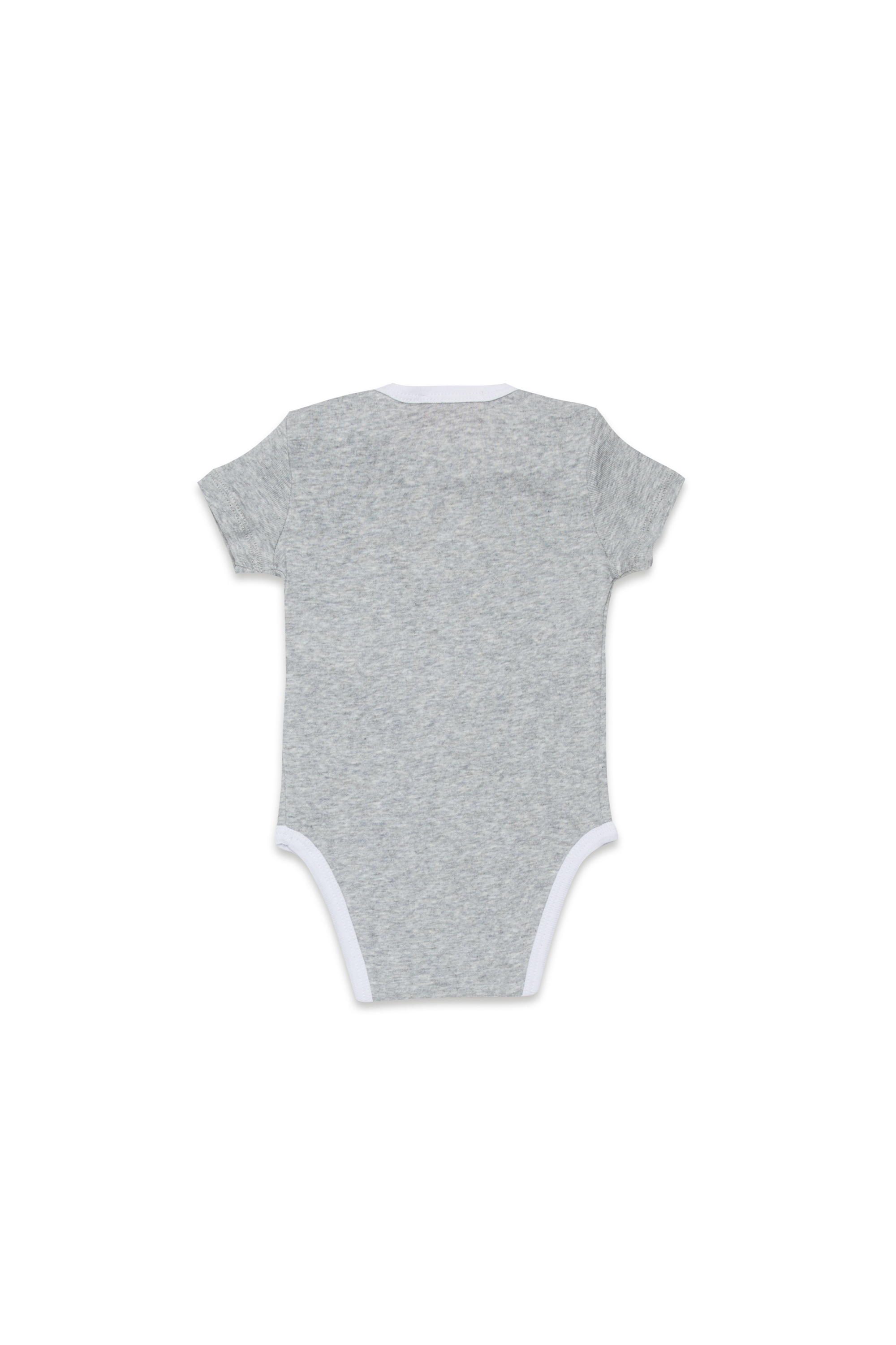 Diesel - URMAS-NB, Unisex Born For Success-Bodysuit für Neugeborene in Grau - 2