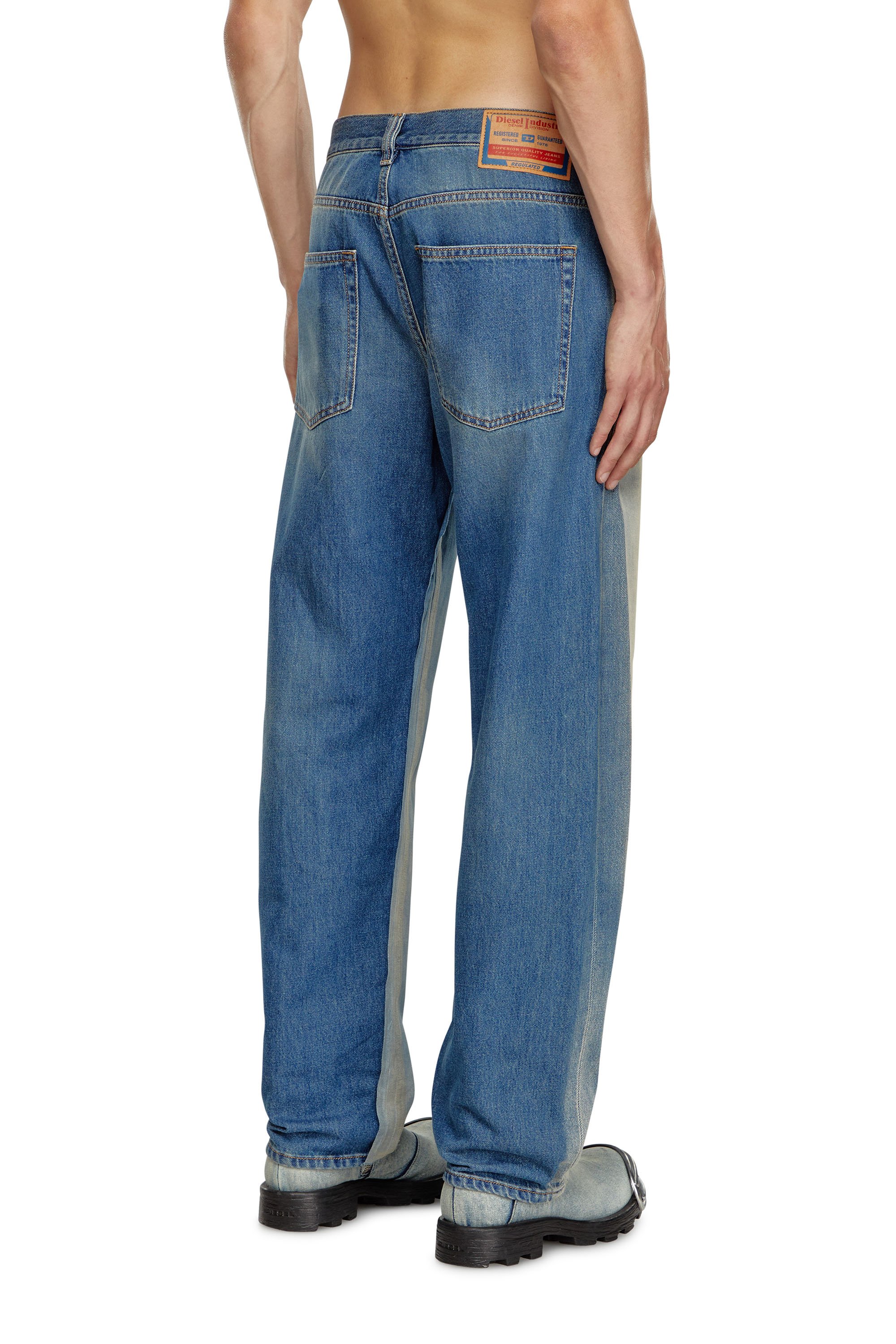 Diesel - Herren Straight Jeans 2010 D-Macs 09K22, Mittelblau - Image 3