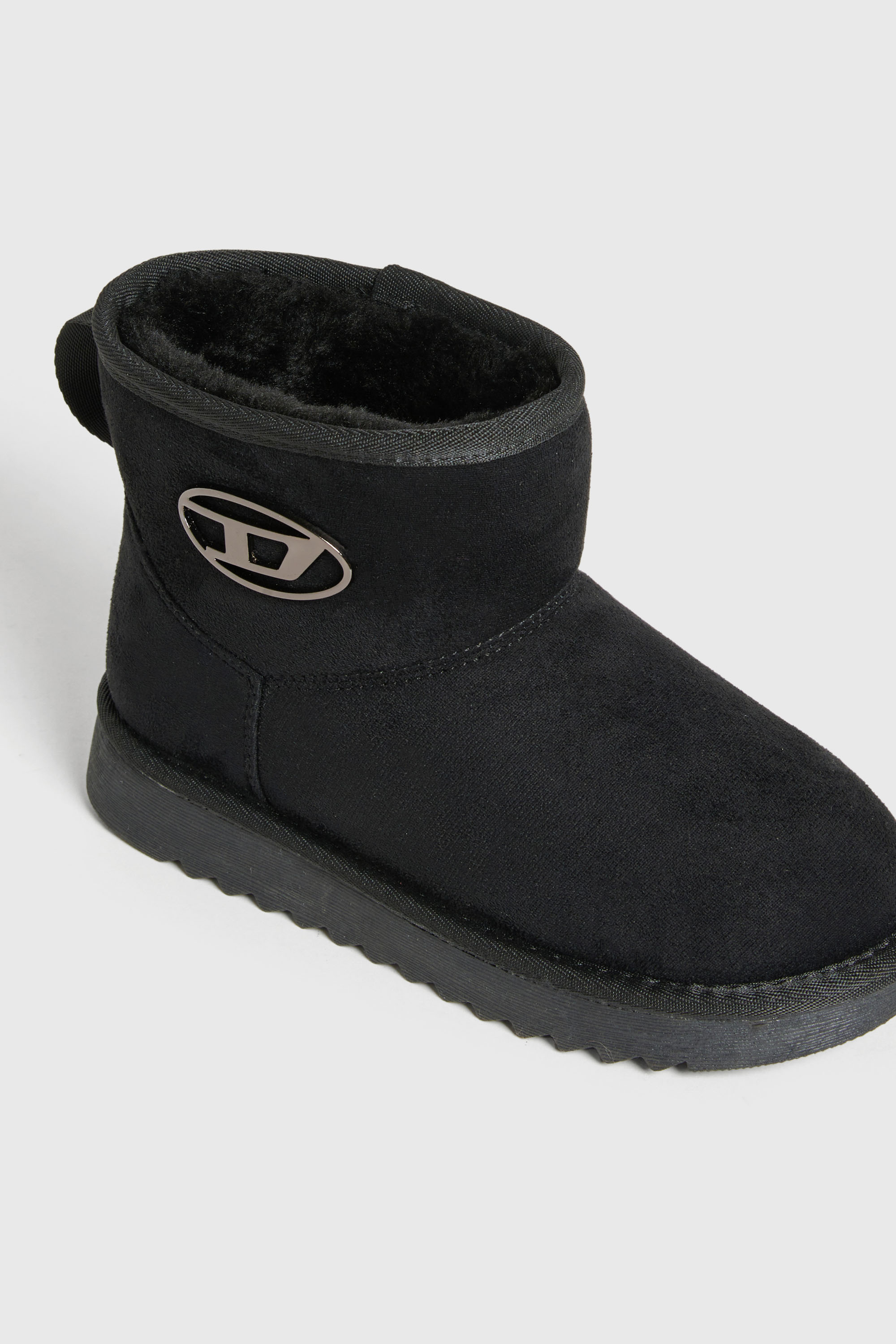 Diesel - D-DAATEN, Unisex D-Daaten - Stiefel mit Pl&uuml;schfutter in Schwarz - 4
