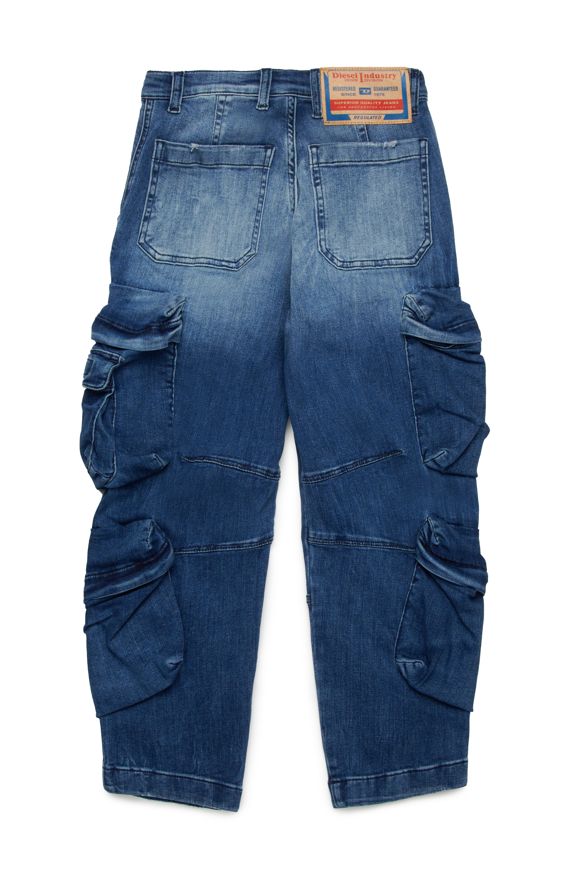 Diesel - Man's DFISH-CARGO-S-J, Dark Blue - 2