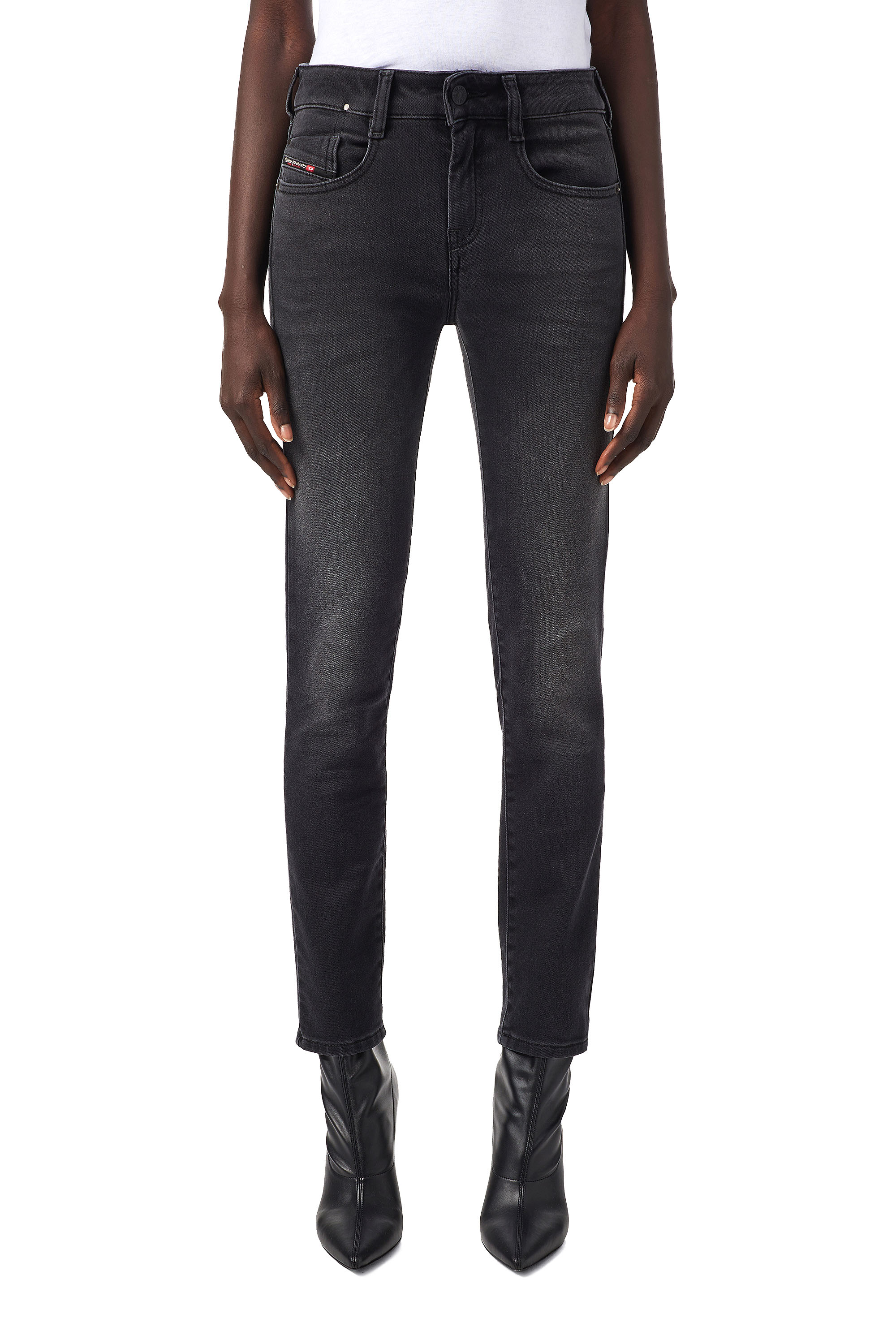 D-Ollies JoggJeans® 09B22, Schwarz/Dunkelgrau - Jeans