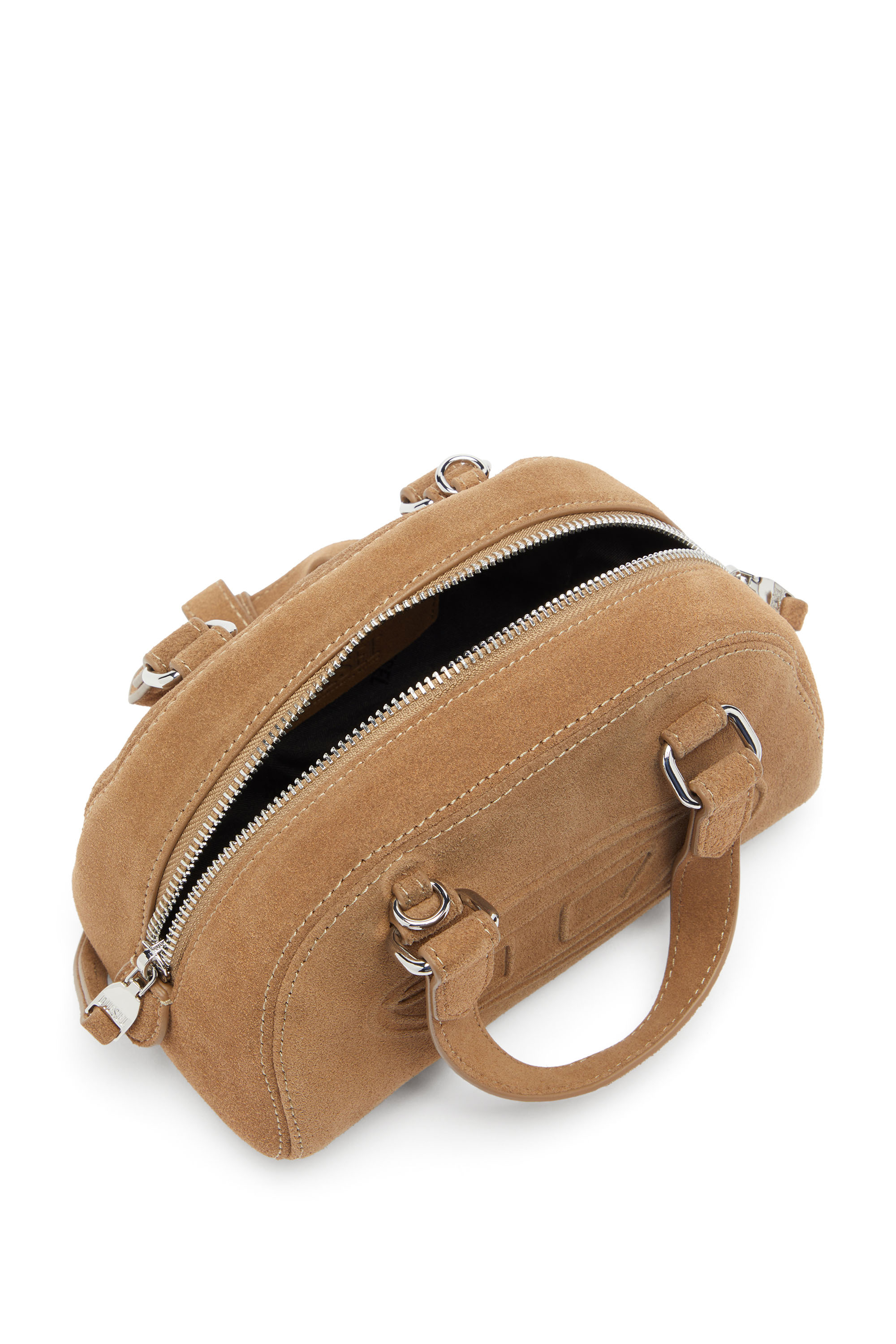 Diesel - 1DR DOME CROSSBODY, Unisex 1DR Dome-Mini-Bowlingtasche mit Oval D Logo in null - 3