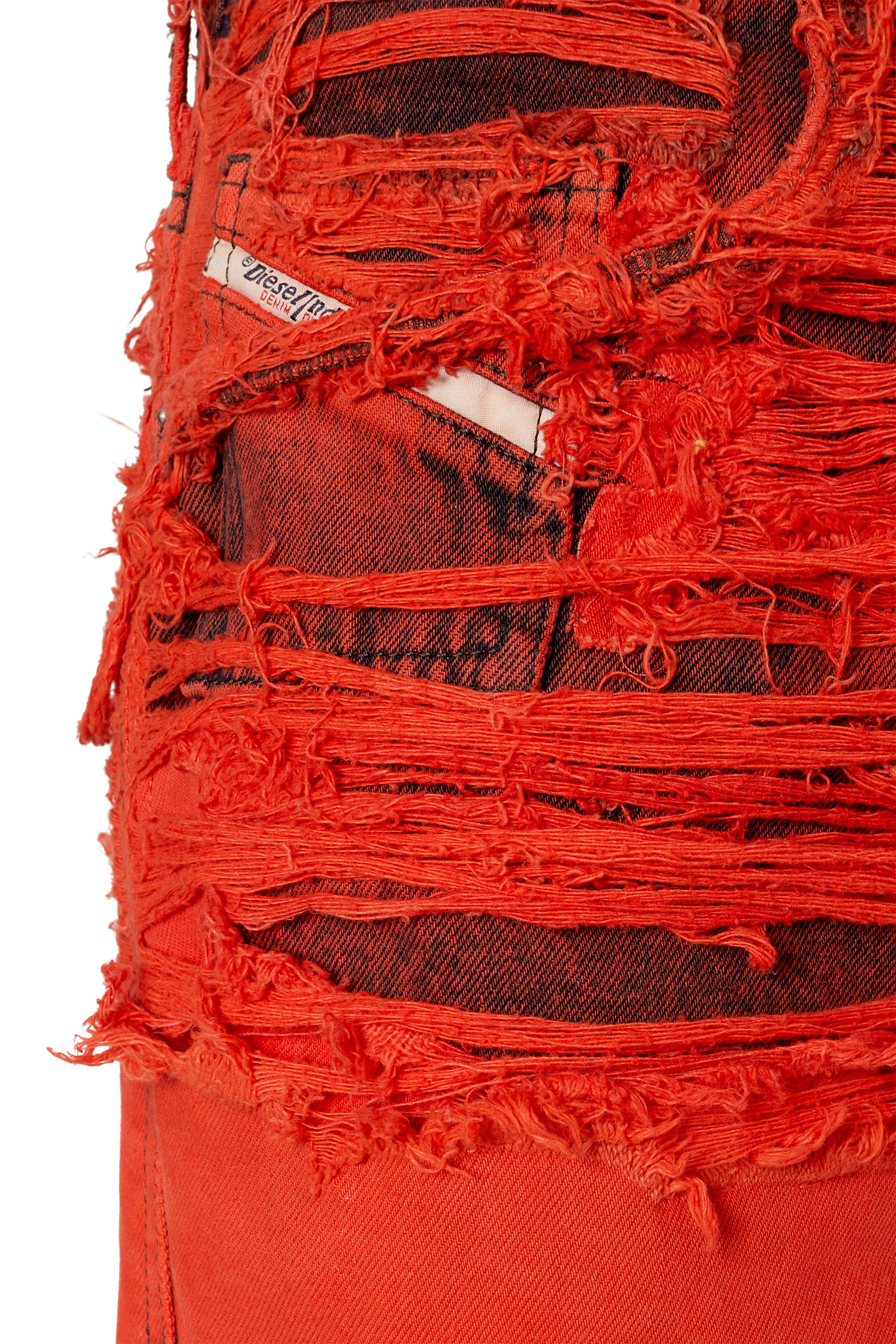 Diesel - 2010 D-Macs 007P1 Straight Jeans, Rot - Image 3