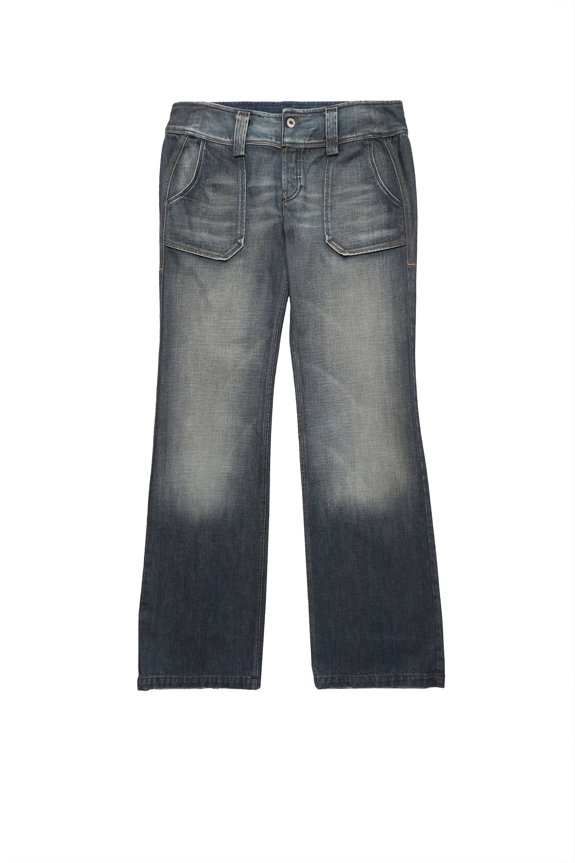 Diesel - Damen SH DENIM PANT, Dunkelblau - 1