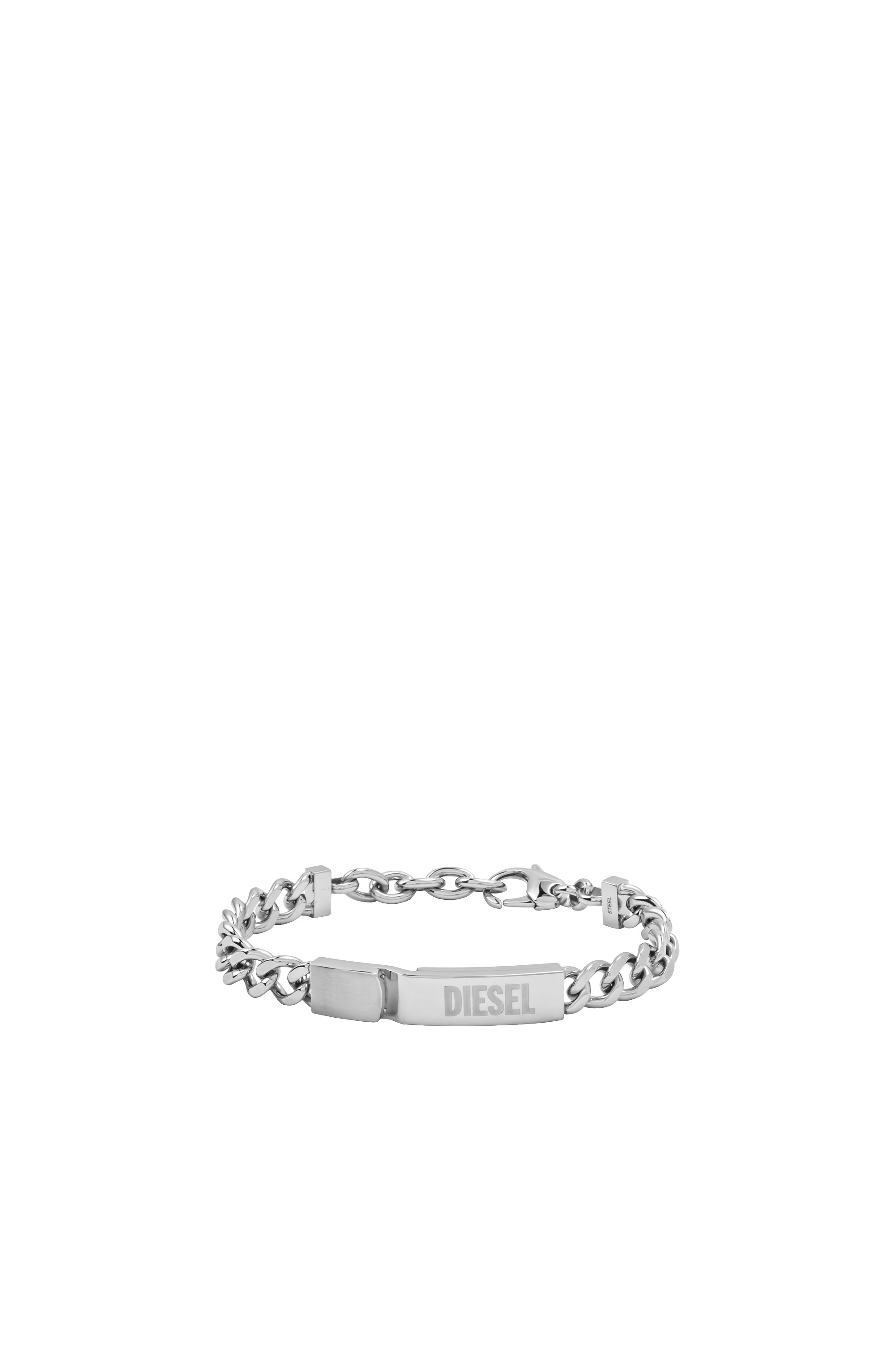 Diesel - DX0966, Man's Bracelet with tag in Silver - 1