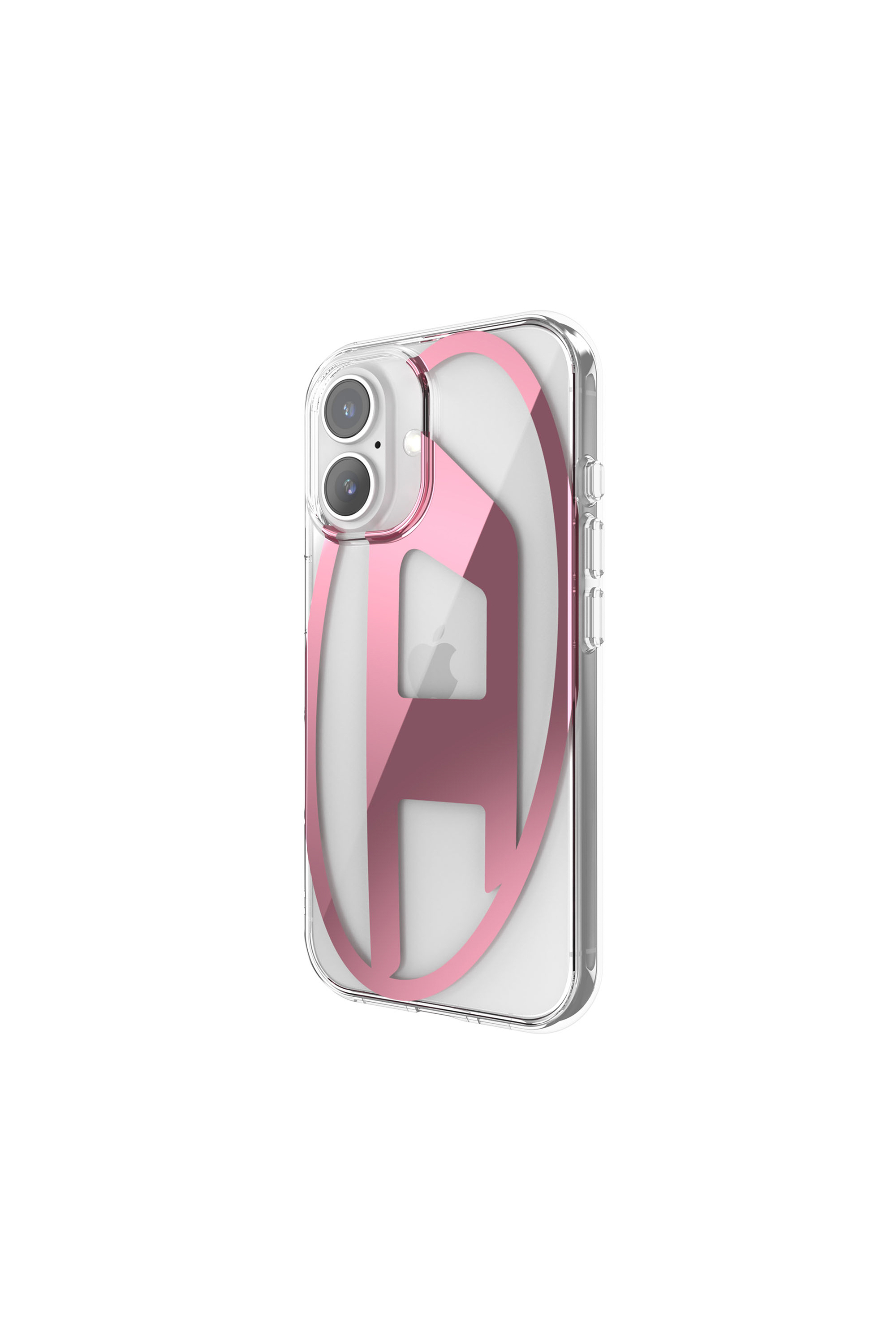 Diesel - 60143 AOP CASE, Unisex Oval D Mirror Case for iP 16 in Rosa - 4