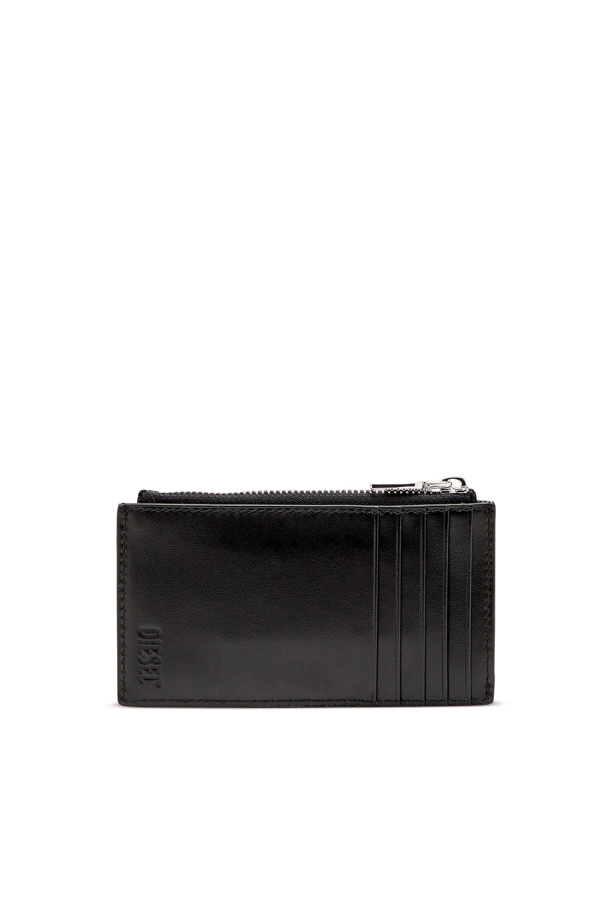 Diesel - PLAY CARD HOLDER III, Damen Kartenetui mit glänzendem Finish in Schwarz - 2