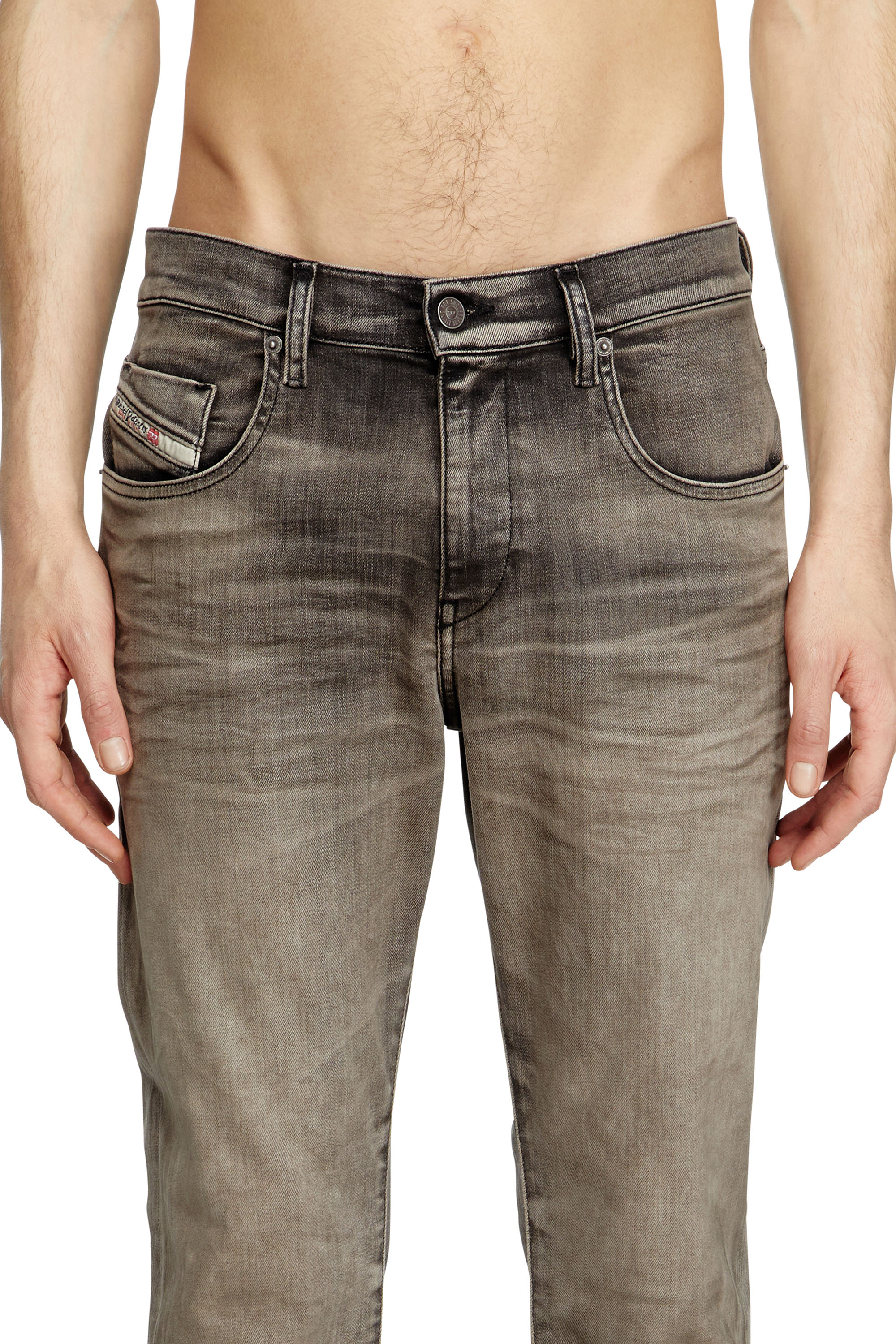 Diesel - Herren Slim Jeans 2019 D-Strukt 09L39, Hellgrau - 5