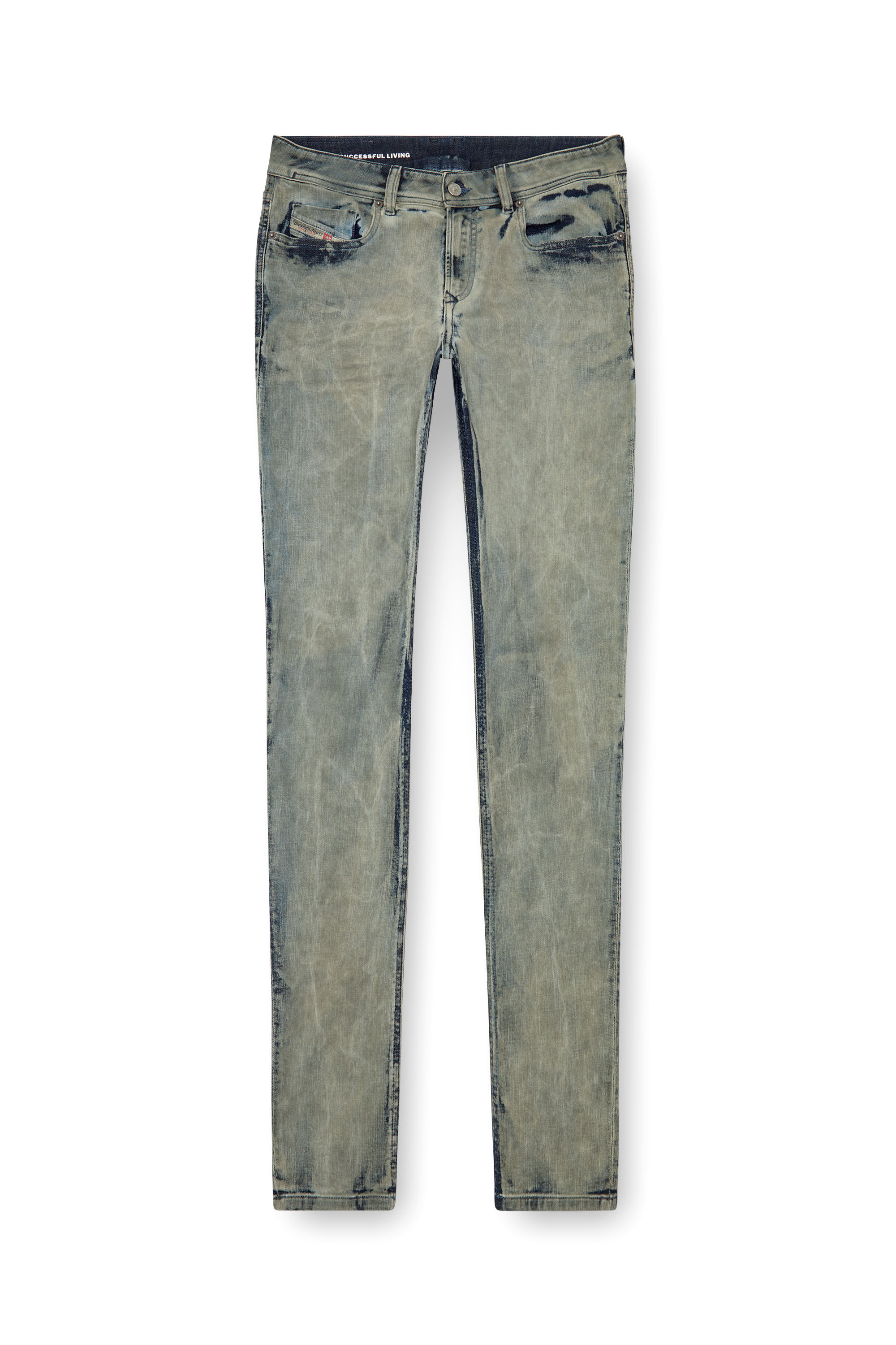 Diesel - Herren Skinny Jeans 1979 Sleenker 068ND, Dunkelblau - 3