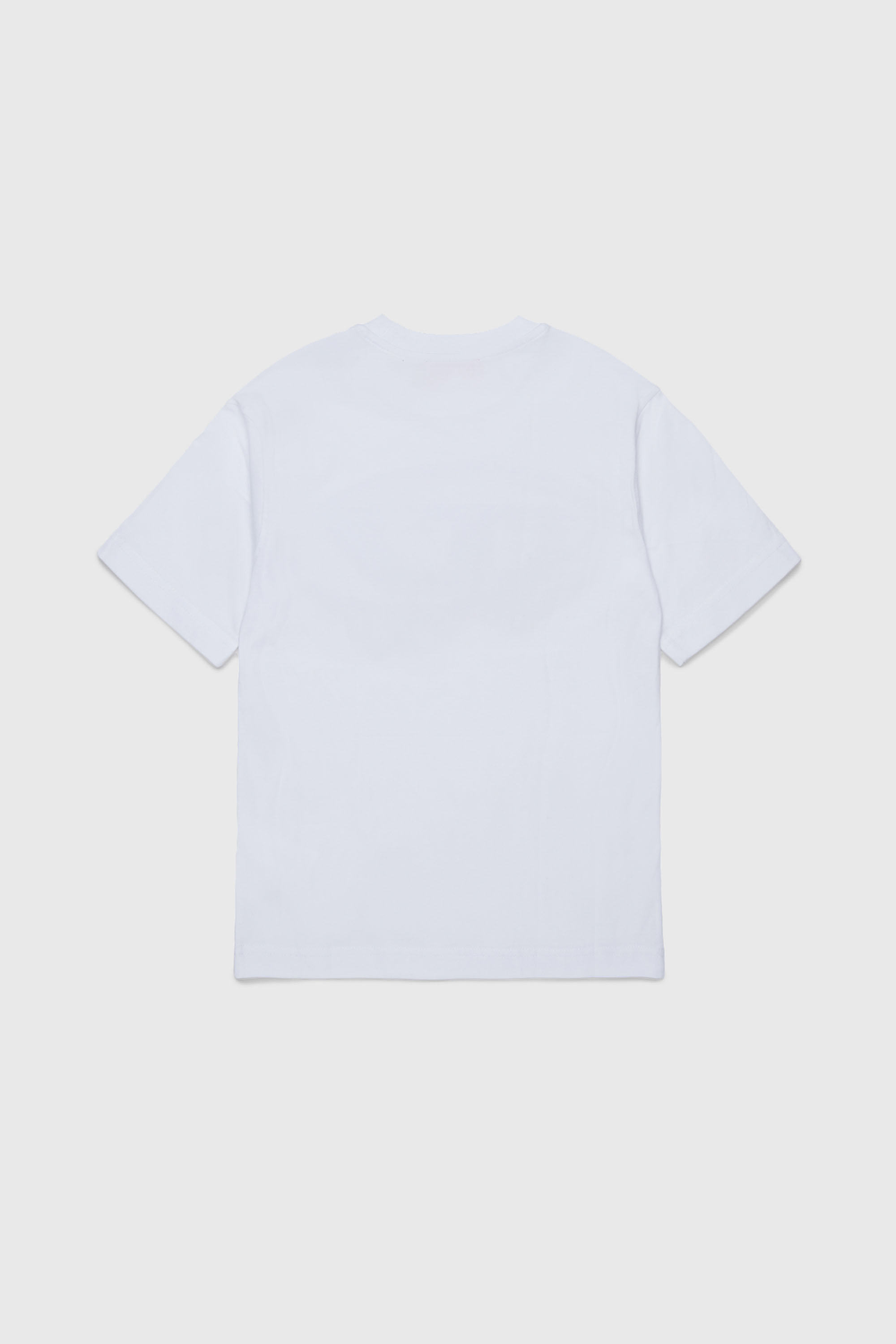 Diesel - TVEL OVER, Herren T-Shirt mit zweifarbigem Oval D Print in Wei&szlig; - 2