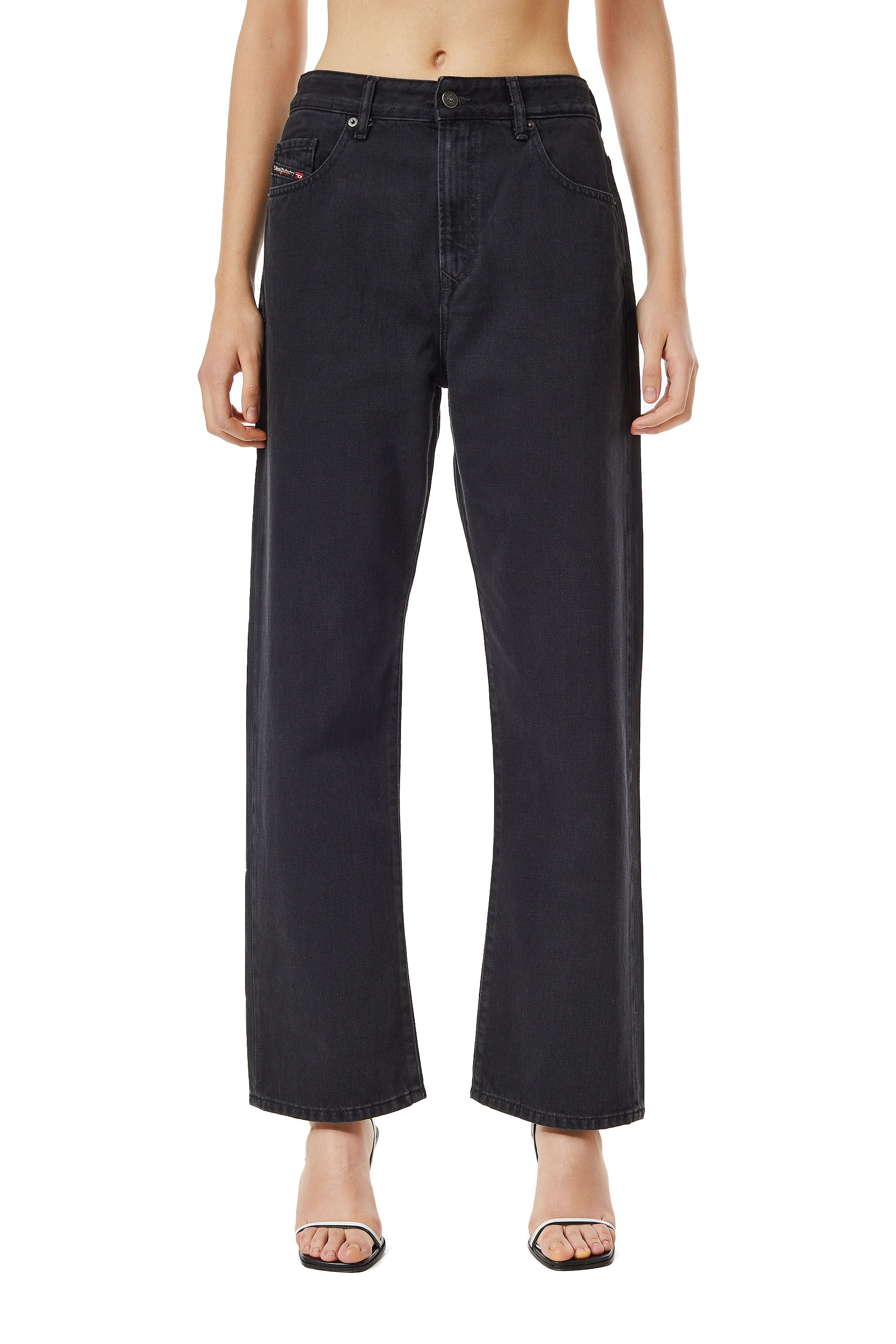 D-Reggy 009RL, Schwarz/Dunkelgrau - Jeans