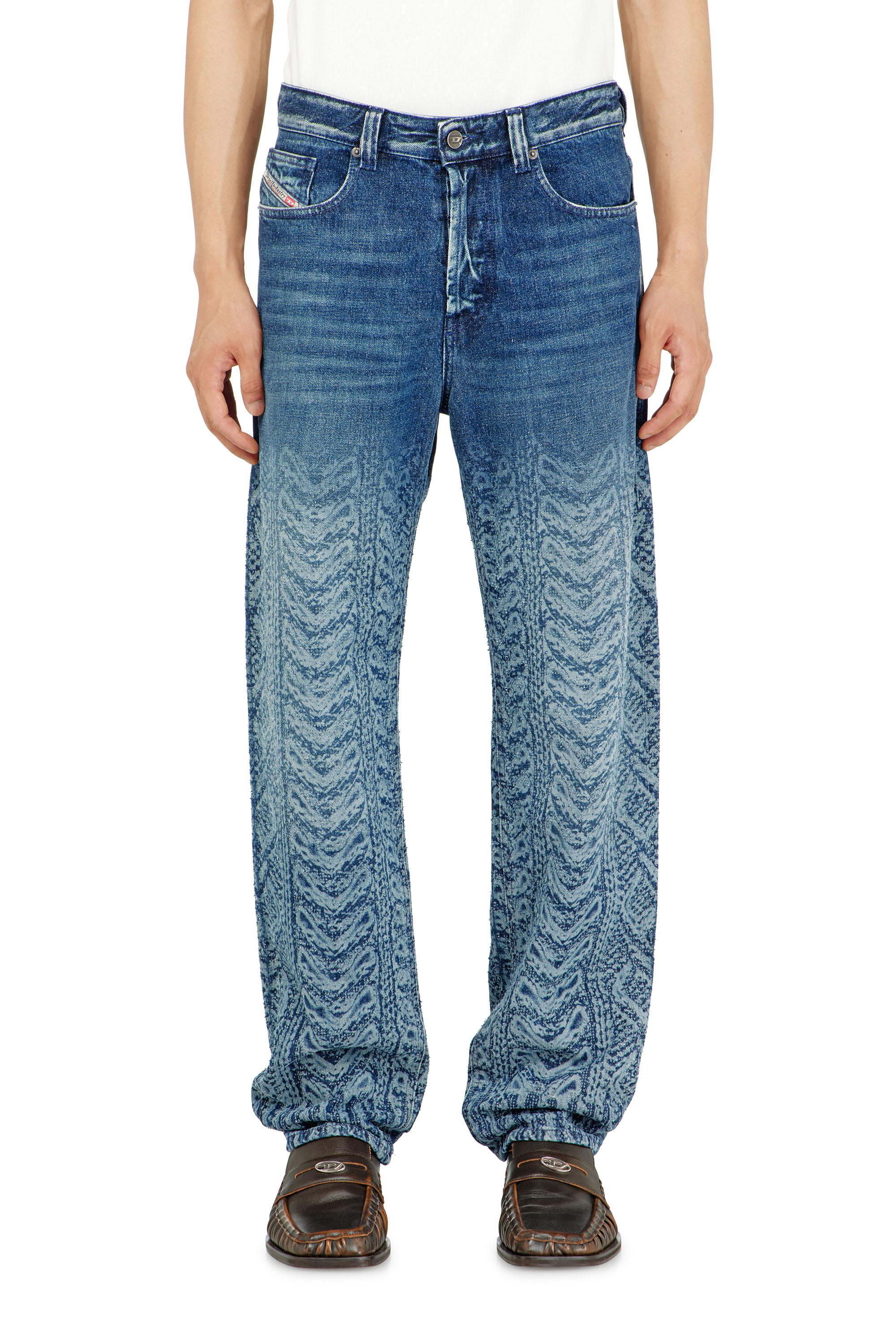 Diesel - Herren Regular Jeans 2024 D-Macs 007EV, Dunkelblau - 4