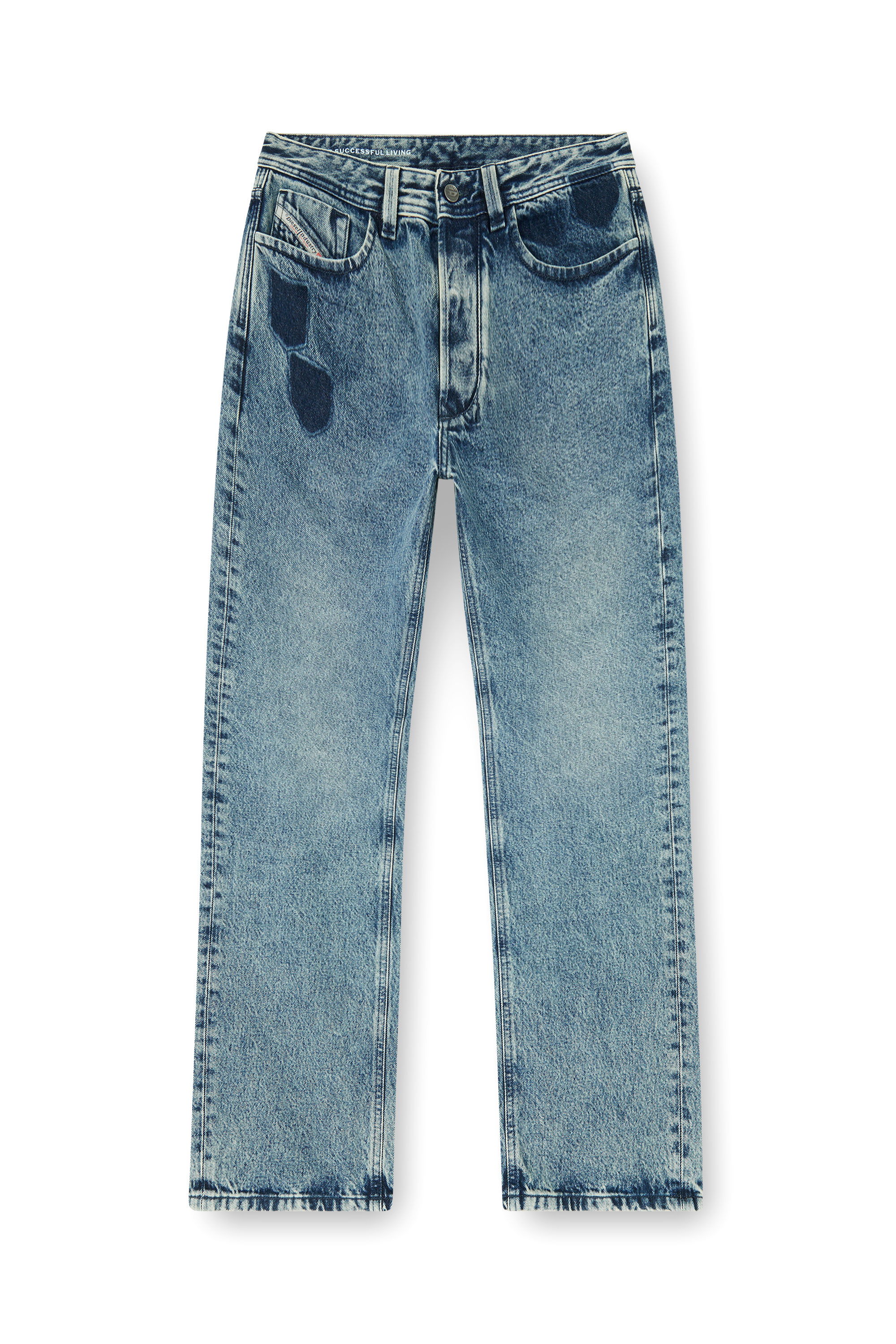 Diesel - Herren Regular Jeans 1985 Larkee 0IFBV, Mittelblau - 6