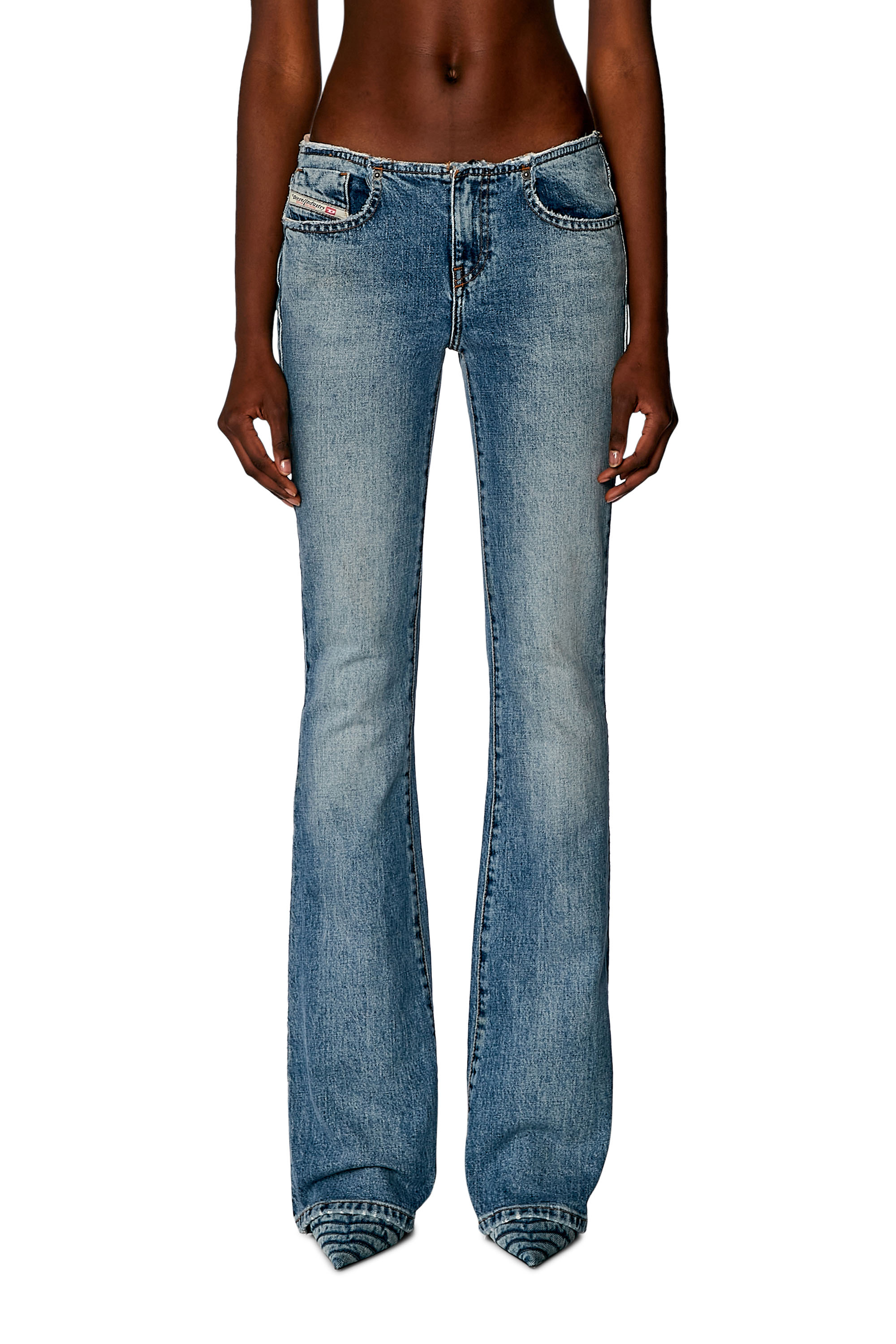 Diesel - Bootcut and Flare Jeans 1969 D-Ebbey 0DQAD, Hellblau - Image 1