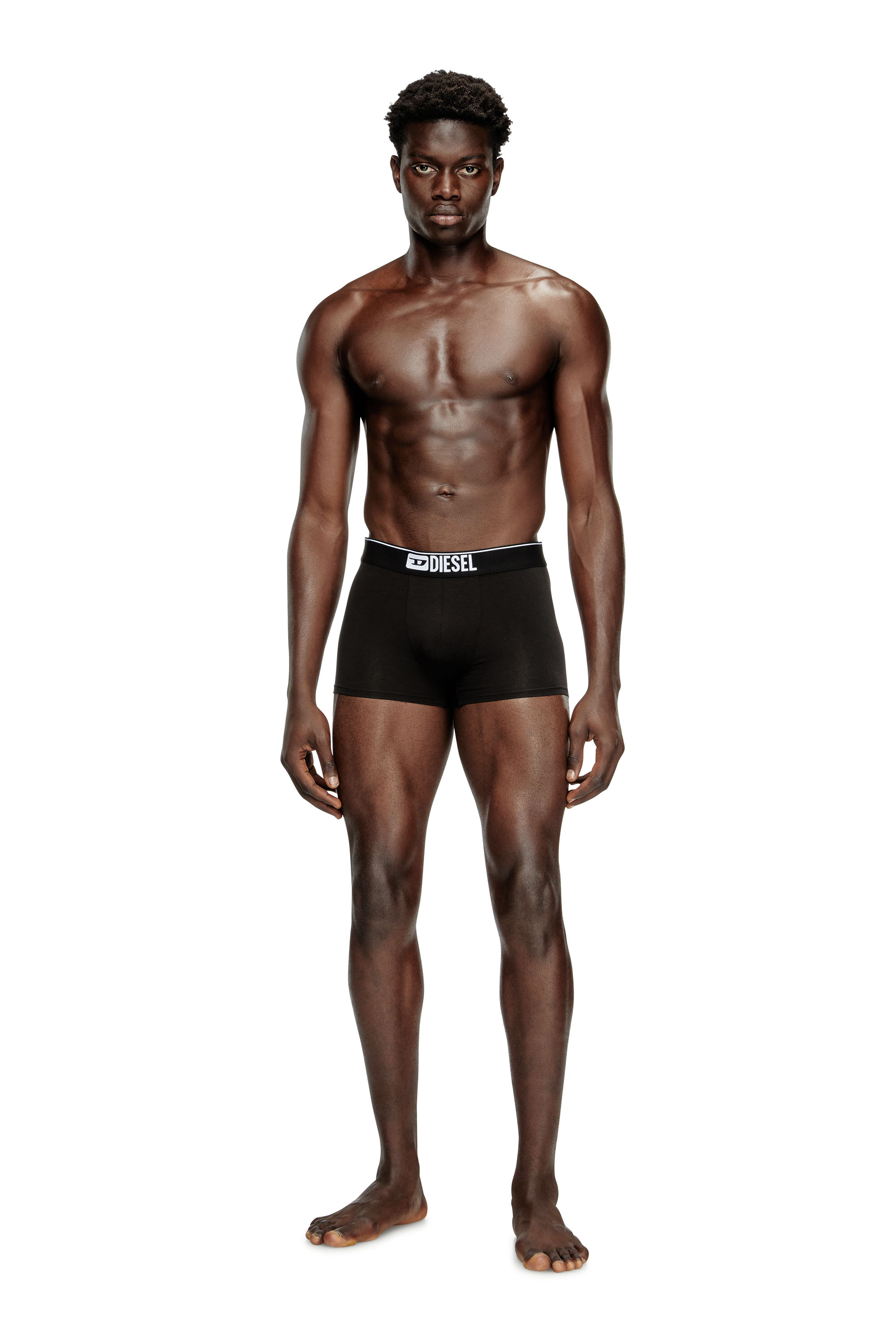 Diesel - UMBX-DAMIENFIVEPACK, Herren Einfarbige Retropants im Fünferpack in Schwarz - 2