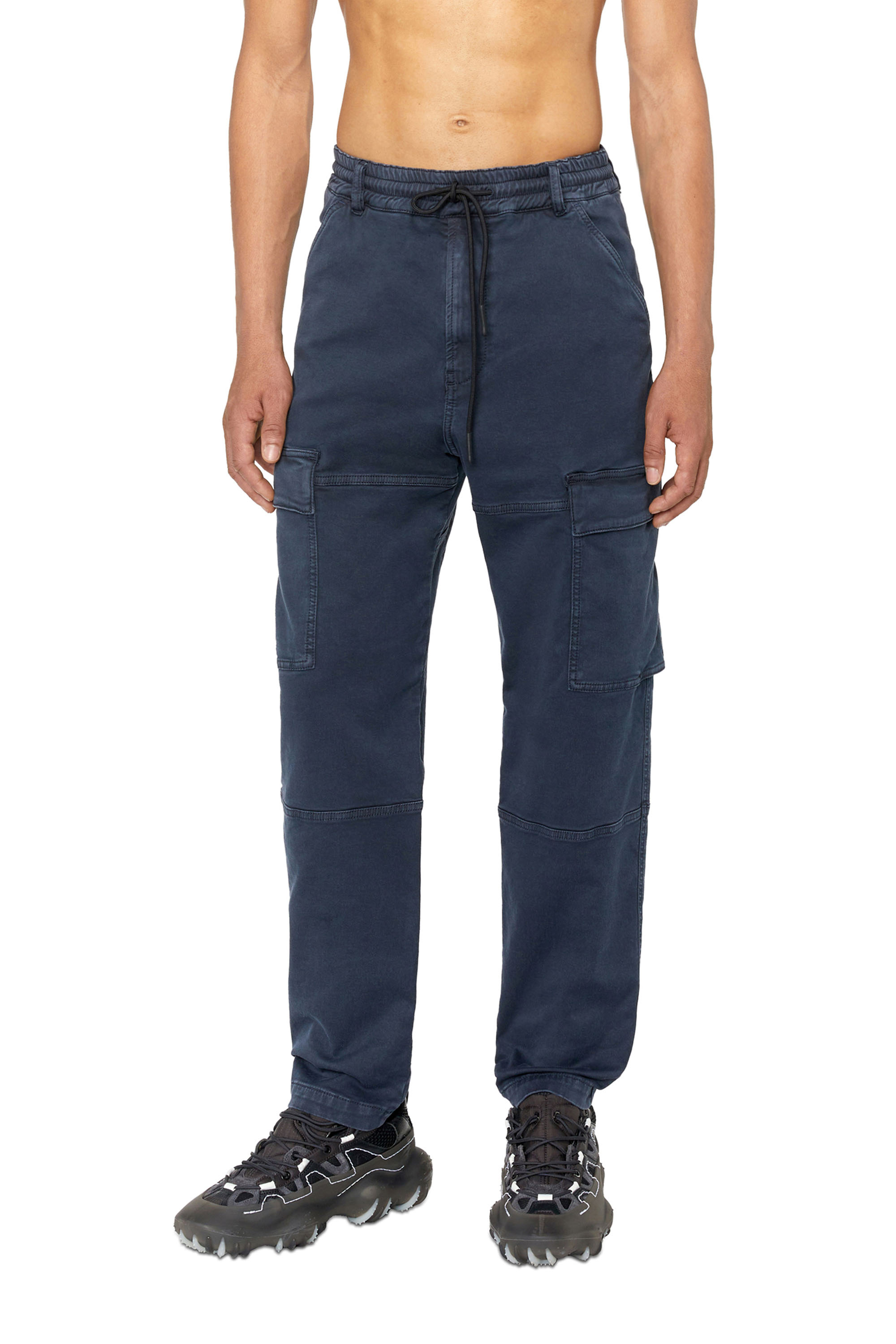 Diesel - Krooley JoggJeans® 068DY Tapered, Dunkelblau - Image 1