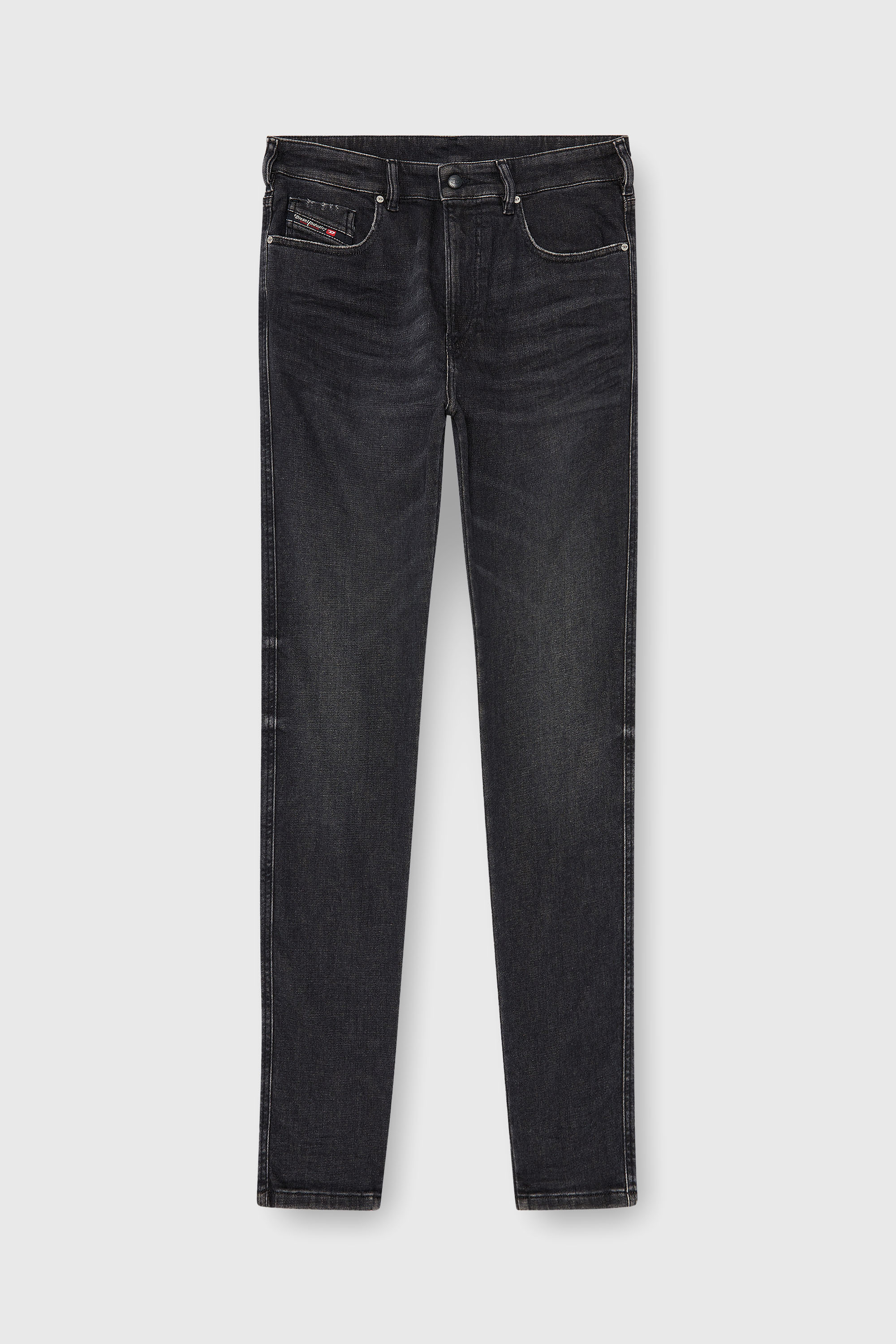 Diesel - Herren Slim 2062 D-Strukt Joggjeans&reg; 09P92, Schwarz/Dunkelgrau - 4