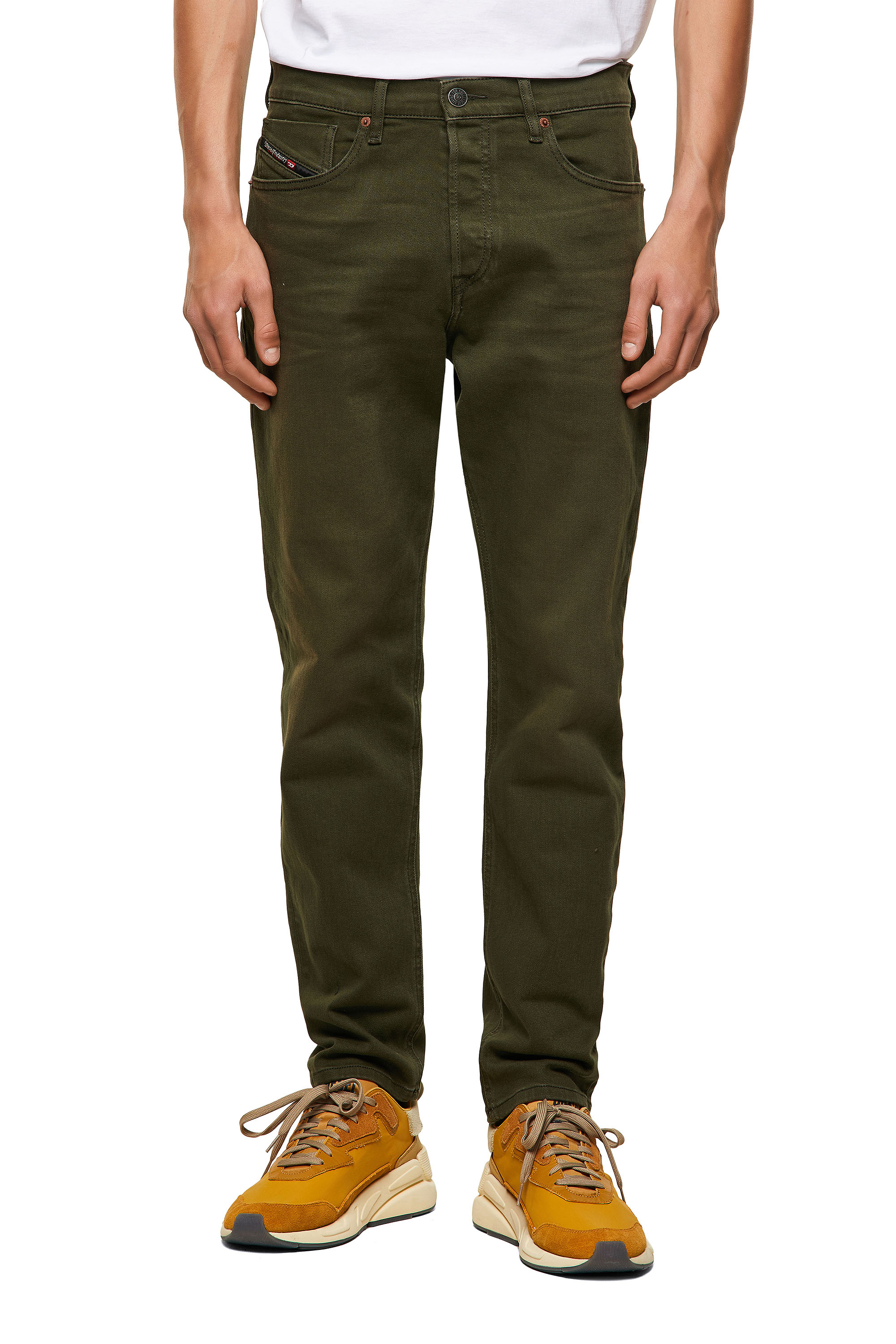 D-Fining 09A32, Dunkelgrün - Jeans