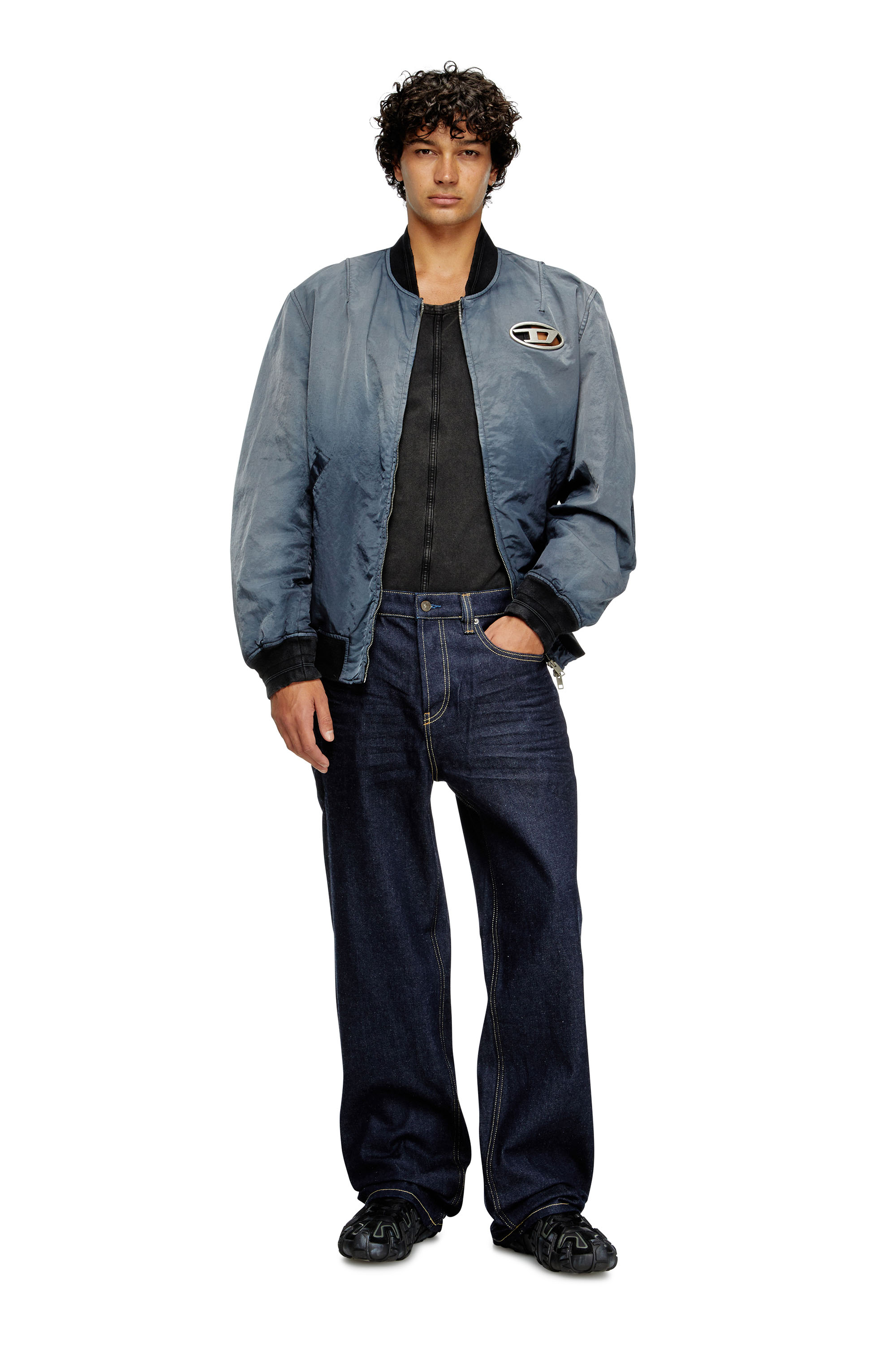 Diesel - Herren Relaxed Jeans 2001 D-Macro 0GRDV, Dunkelblau - 1