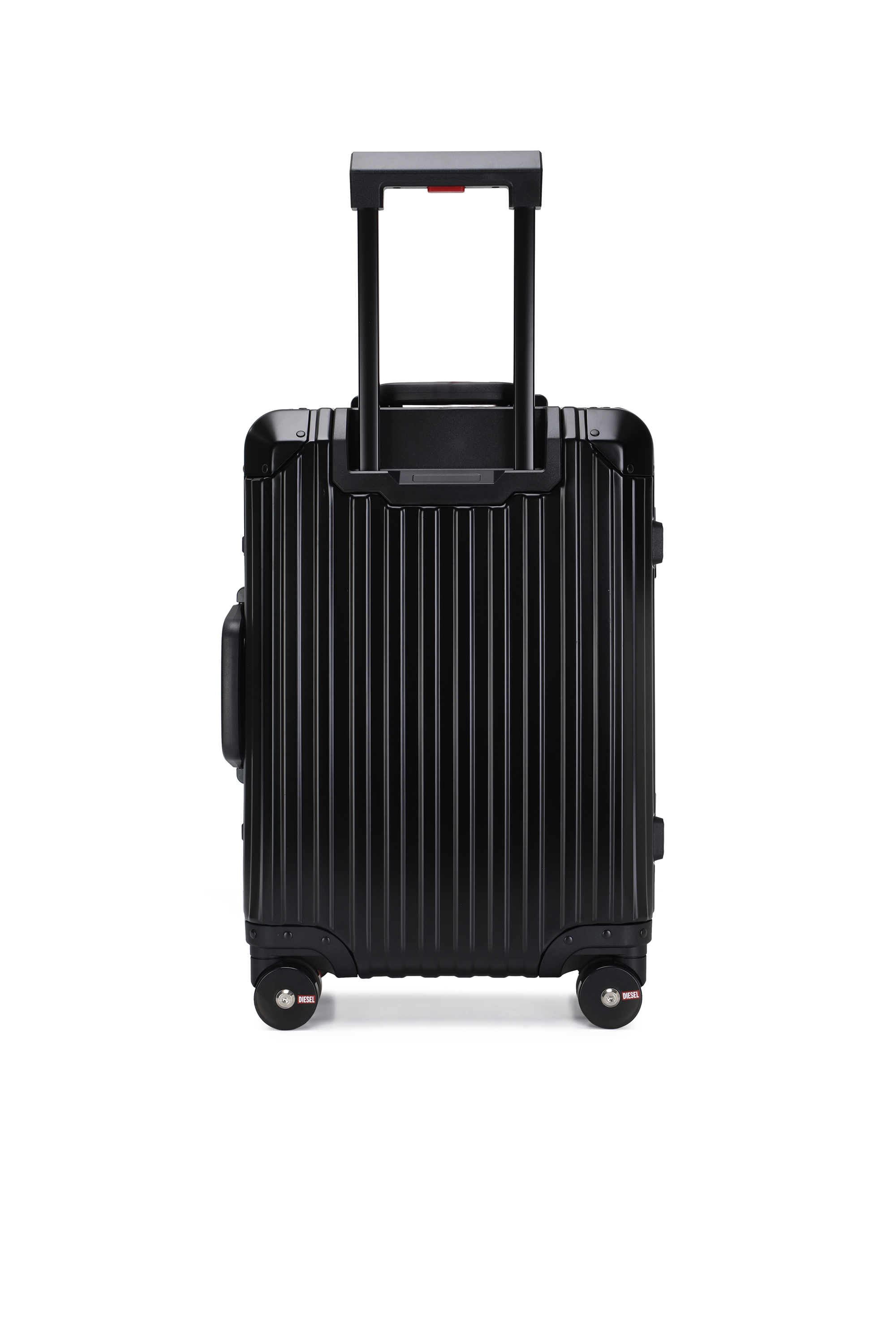 Diesel - DIESEL ALUMINUM TROLLEY- DSL002, Unisex Koffer aus Aluminium Gr&ouml;&szlig;e S in Schwarz - 2
