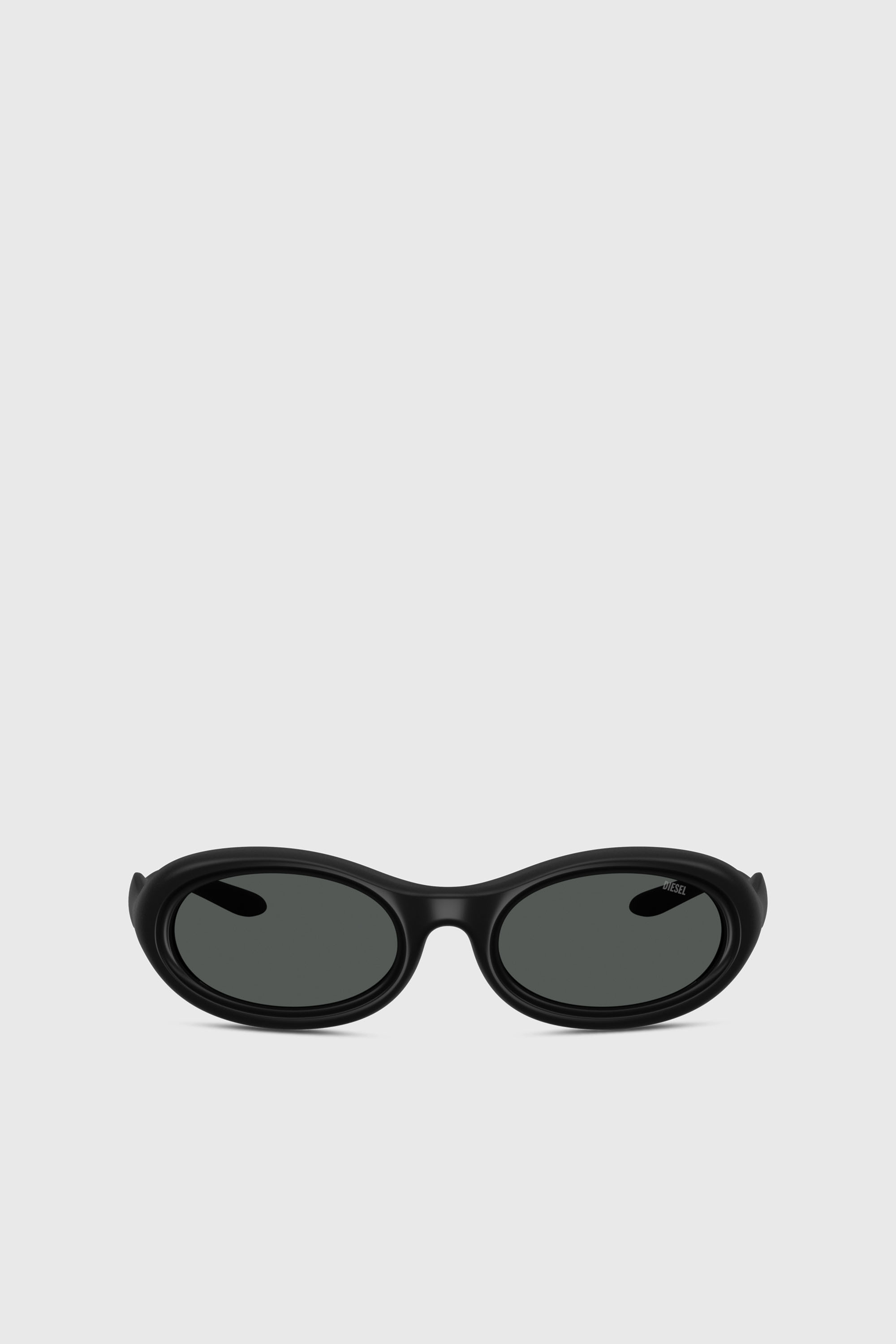 Diesel - 0DL3011U, Unisex's Oval sunglasses in Black - 1