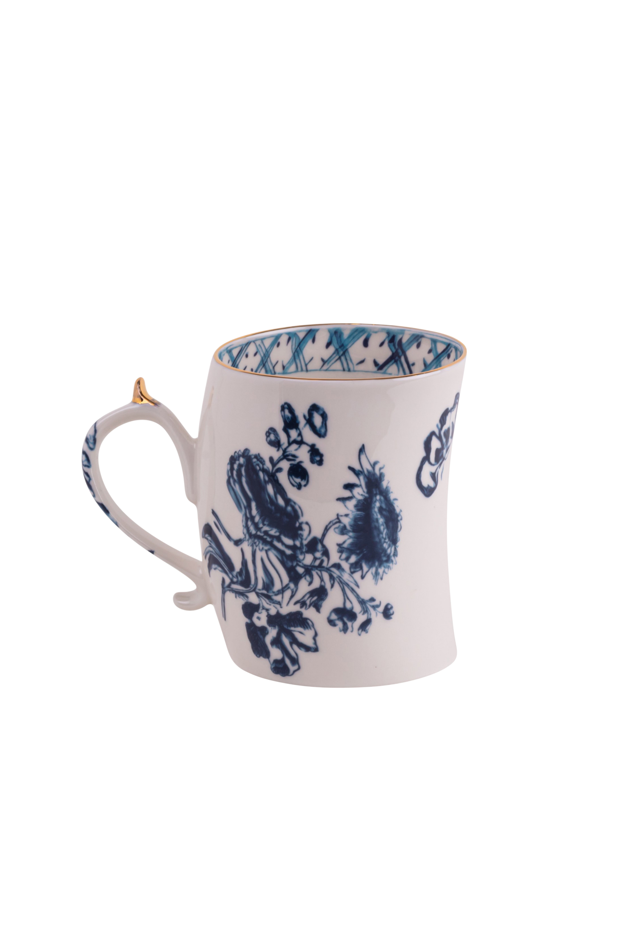 Diesel - 11256 PORCELAIN MUG "CLASSIC ON ACID" -, Unisex Porzellantasse in Weiss/Blau - 4