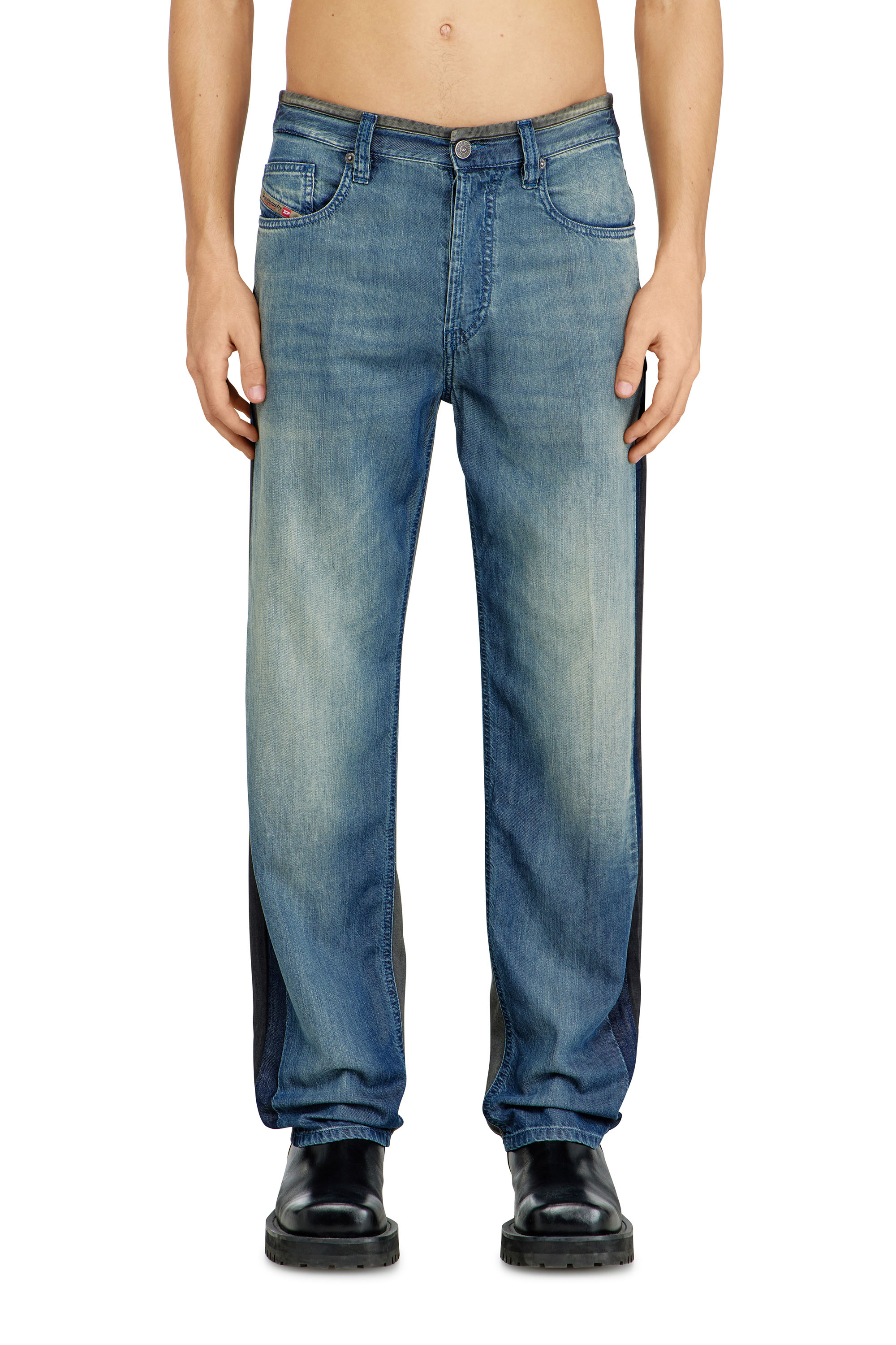 Diesel - Herren Regular Jeans 2024 D-Macs 0CECB, Mittelblau - 3