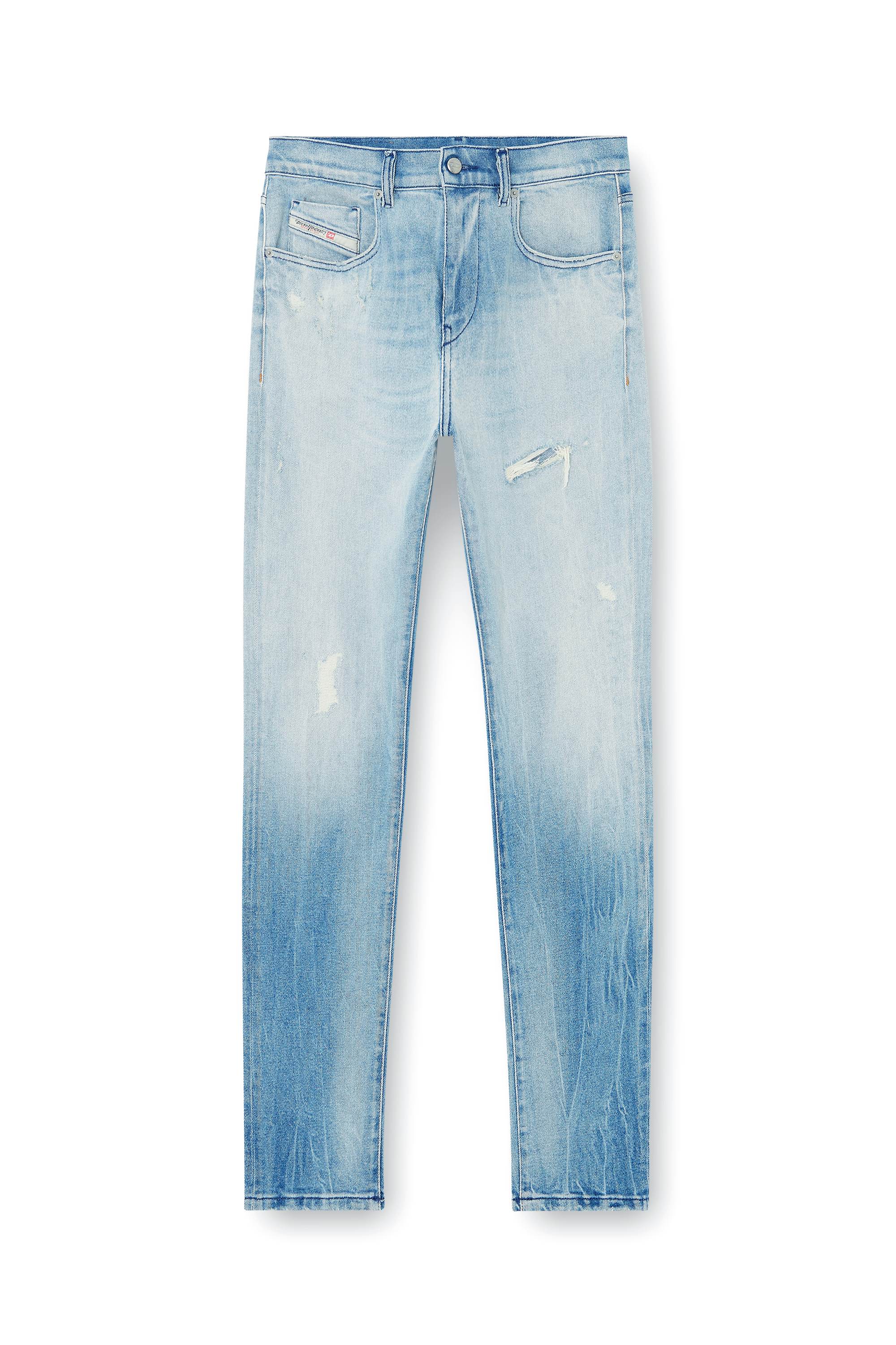 Diesel - Herren Slim Jeans 2019 D-Strukt 09N38, Hellblau - 3