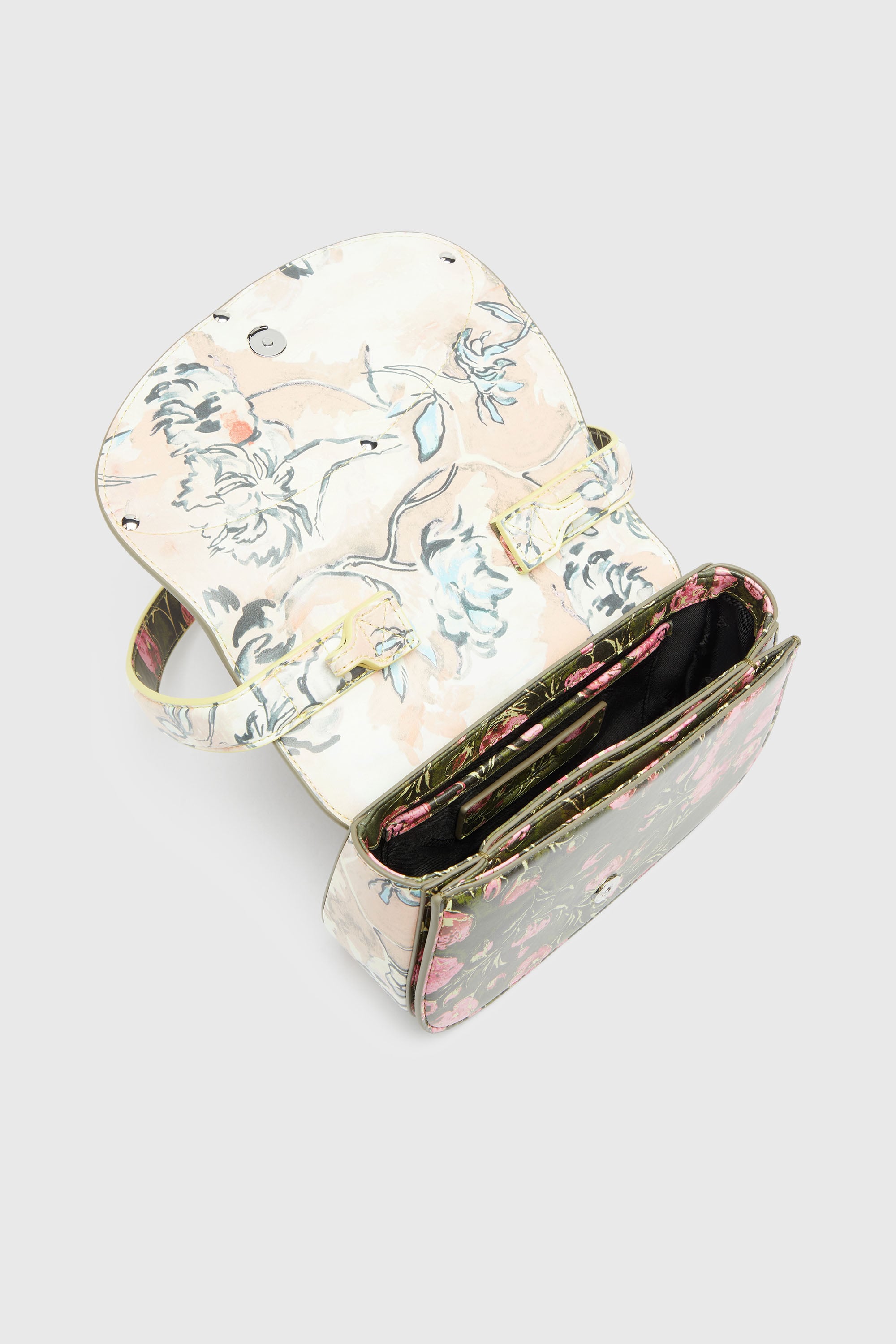 Diesel - 1DR, Damen 1DR-Ikonische Schultertasche mit Blumenmuster in Bunt - 5