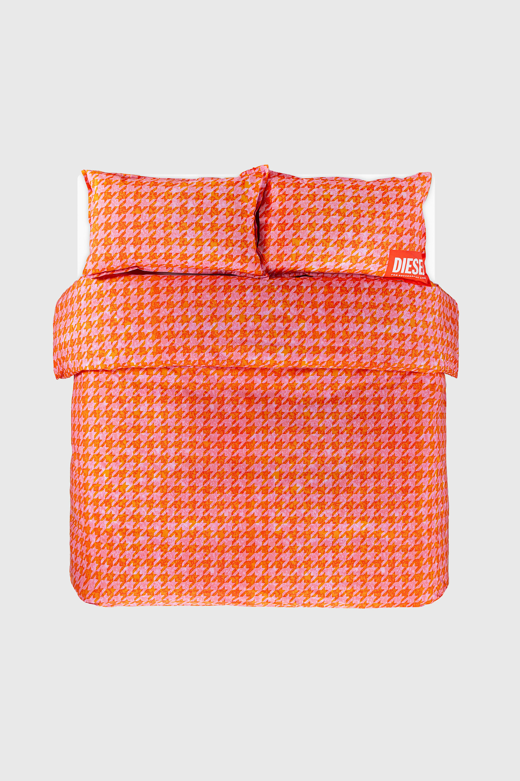 1018105  DROP PINK/RED PERCALE DUVET COV
