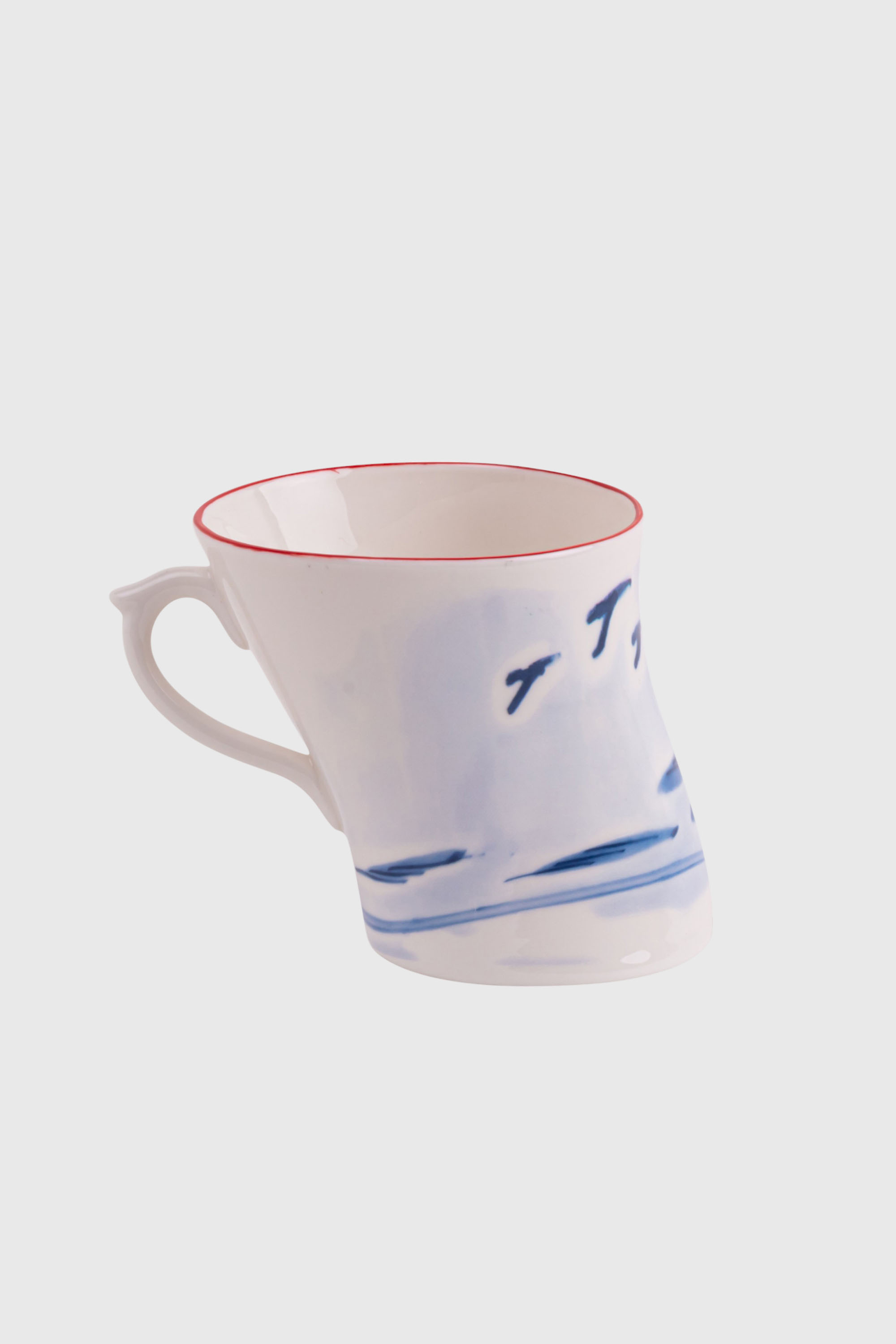 Diesel - 11259 PORCELAIN MUG "CLASSIC ON ACID" -, Unisex Porzellantasse in Weiss/Blau - 5