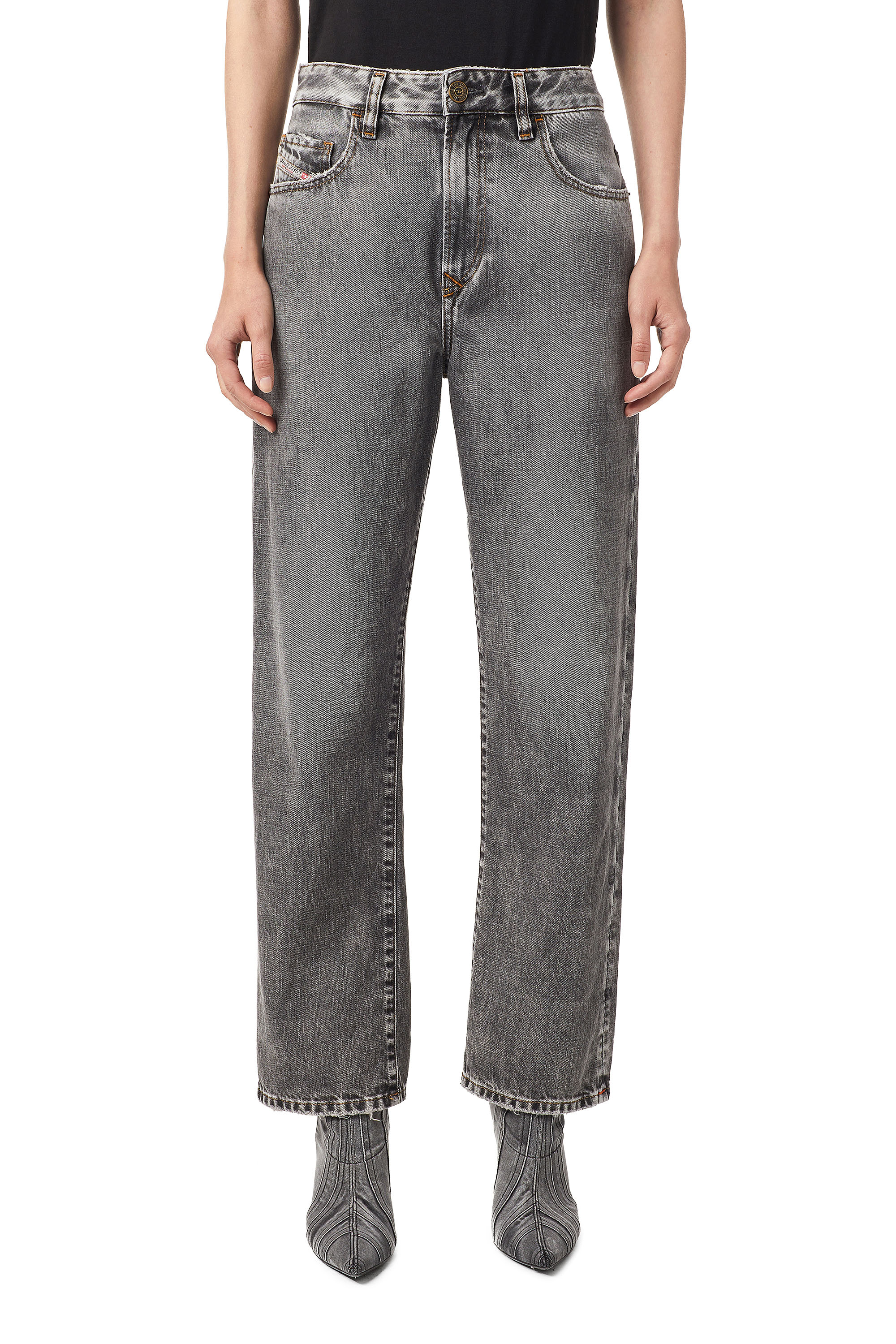 D-Reggy 09B13, Schwarz/Dunkelgrau - Jeans