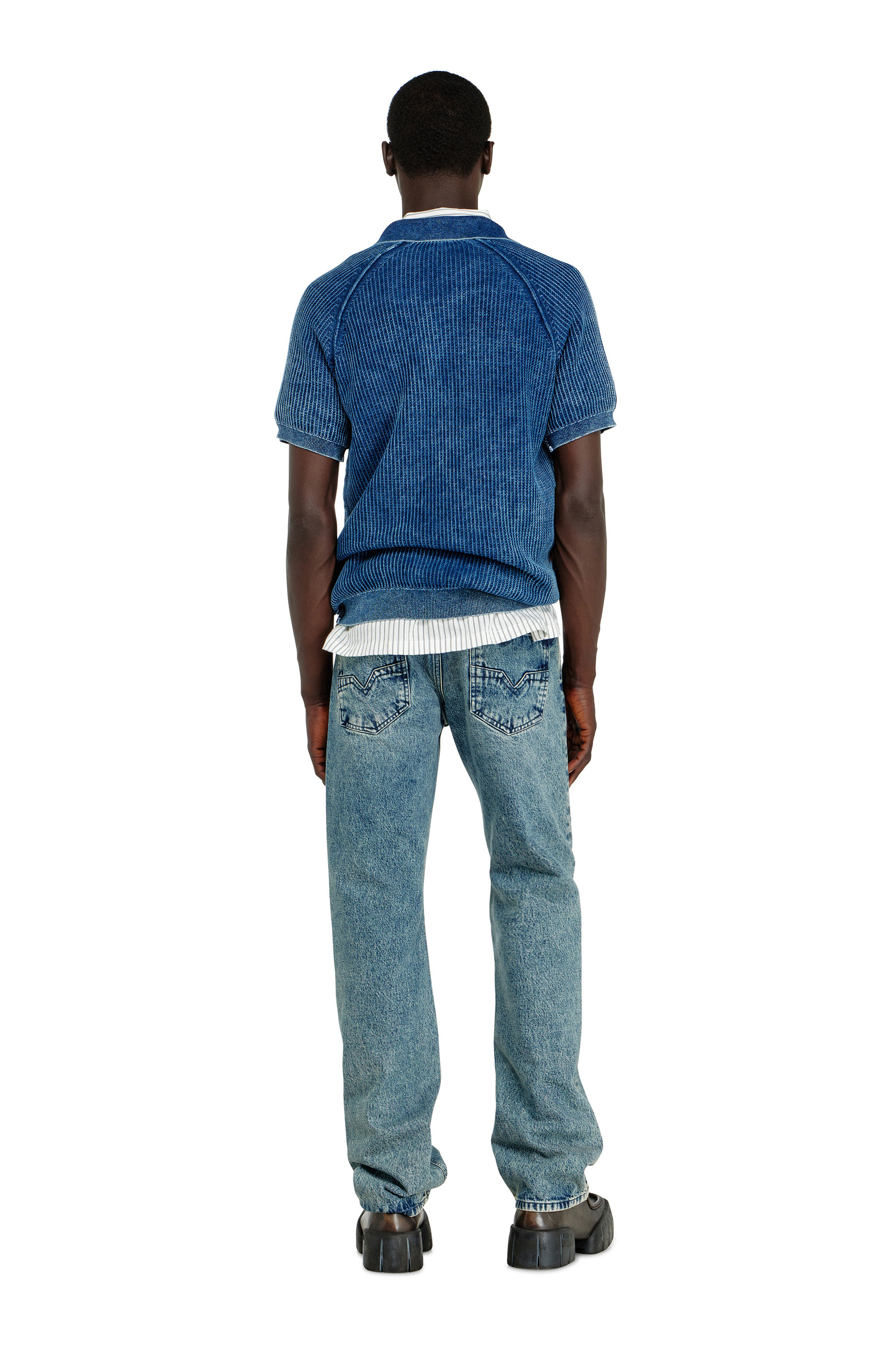 Diesel - Herren Regular Jeans 1985 Larkee 0IFBV, Mittelblau - 3