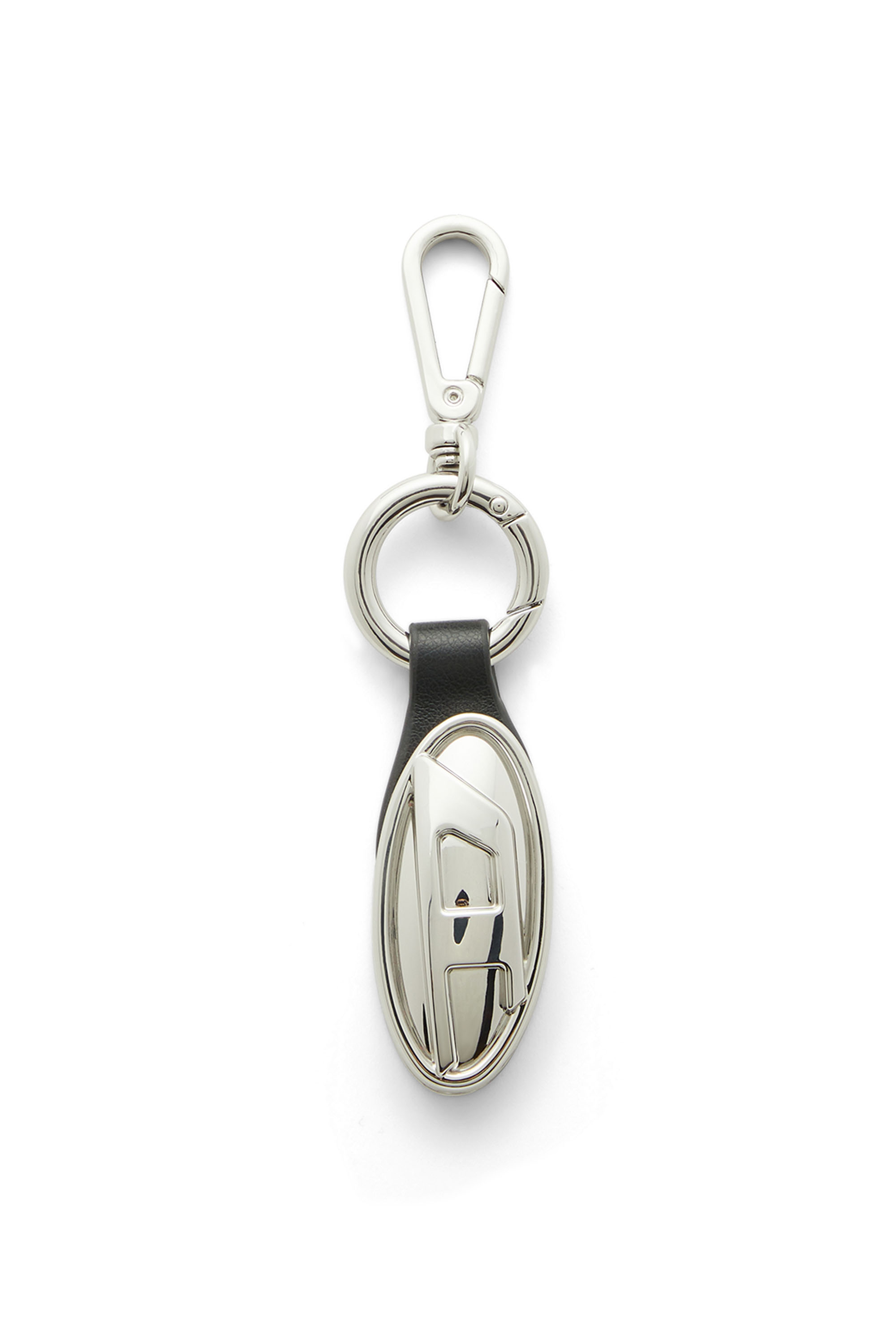 Diesel - GRAB-D 2.0 CHARM, Damen Metallschl&uuml;sselanh&auml;nger mit ovaler Plakette in null - 1