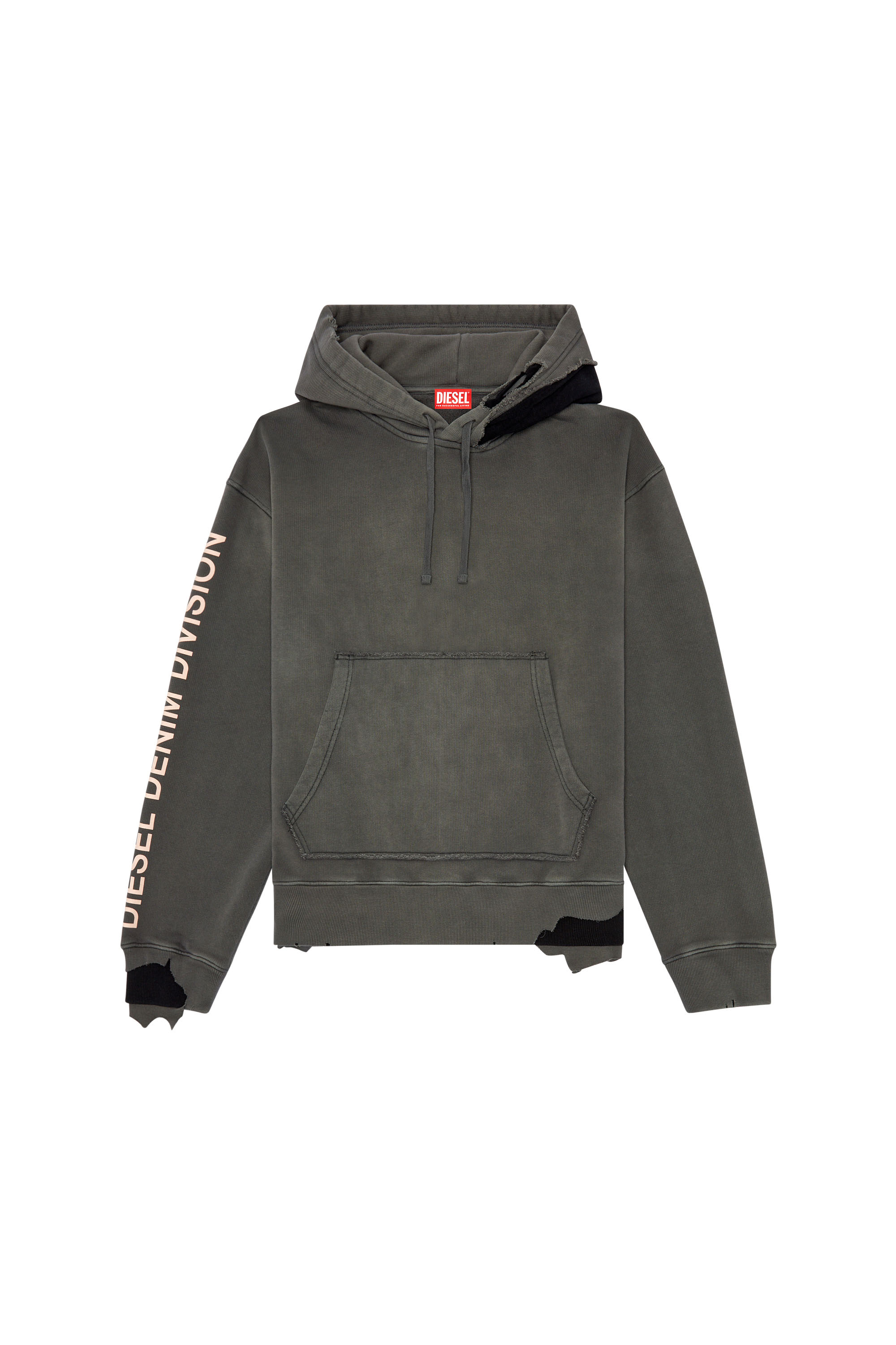 Diesel - S-MACSROT-HOOD, Grau - Image 3