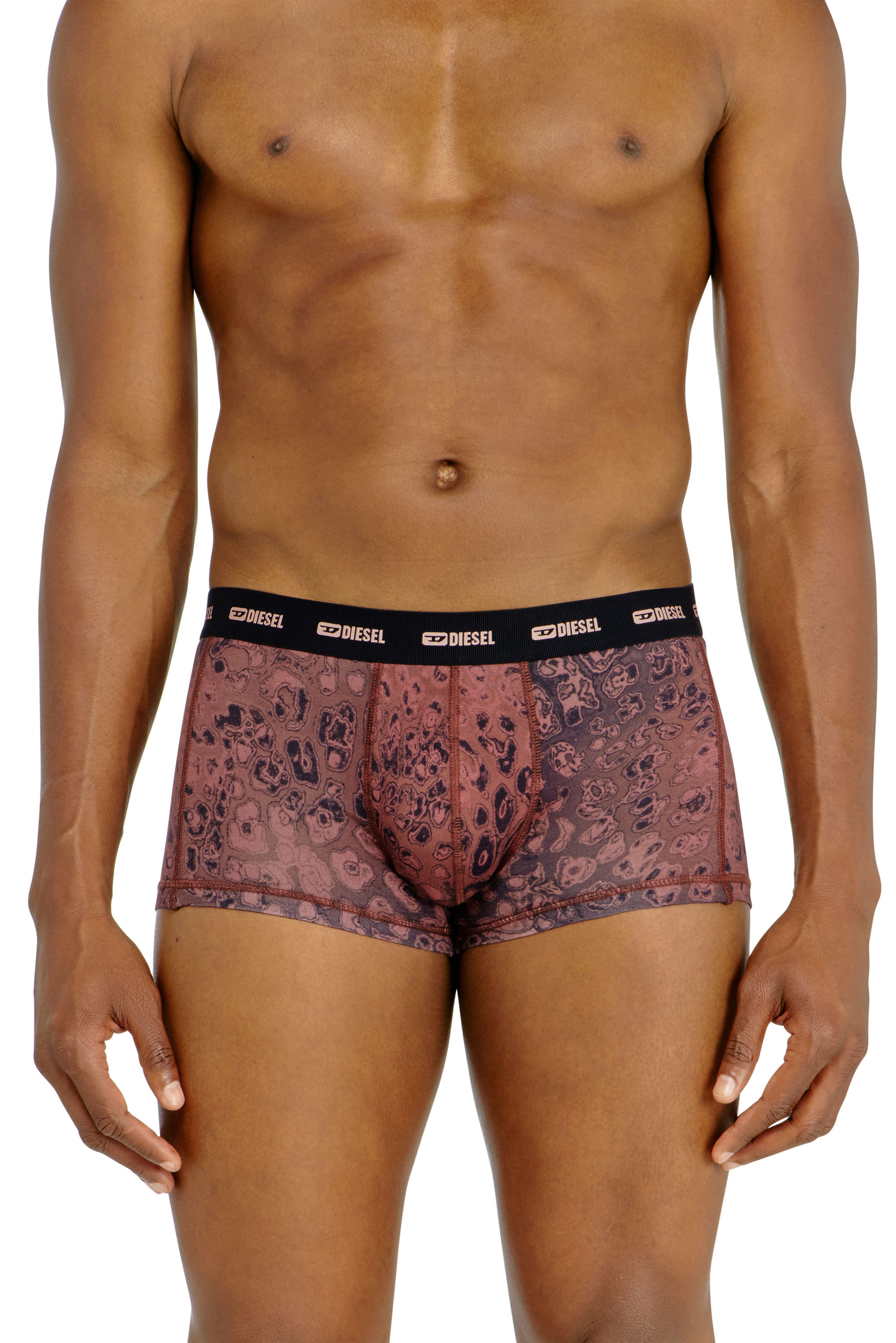 Diesel - DAMIEN-UTLT-3PACK, Herren Boxershorts aus Stretch-Baumwolle im Dreierpack in Violett - 1