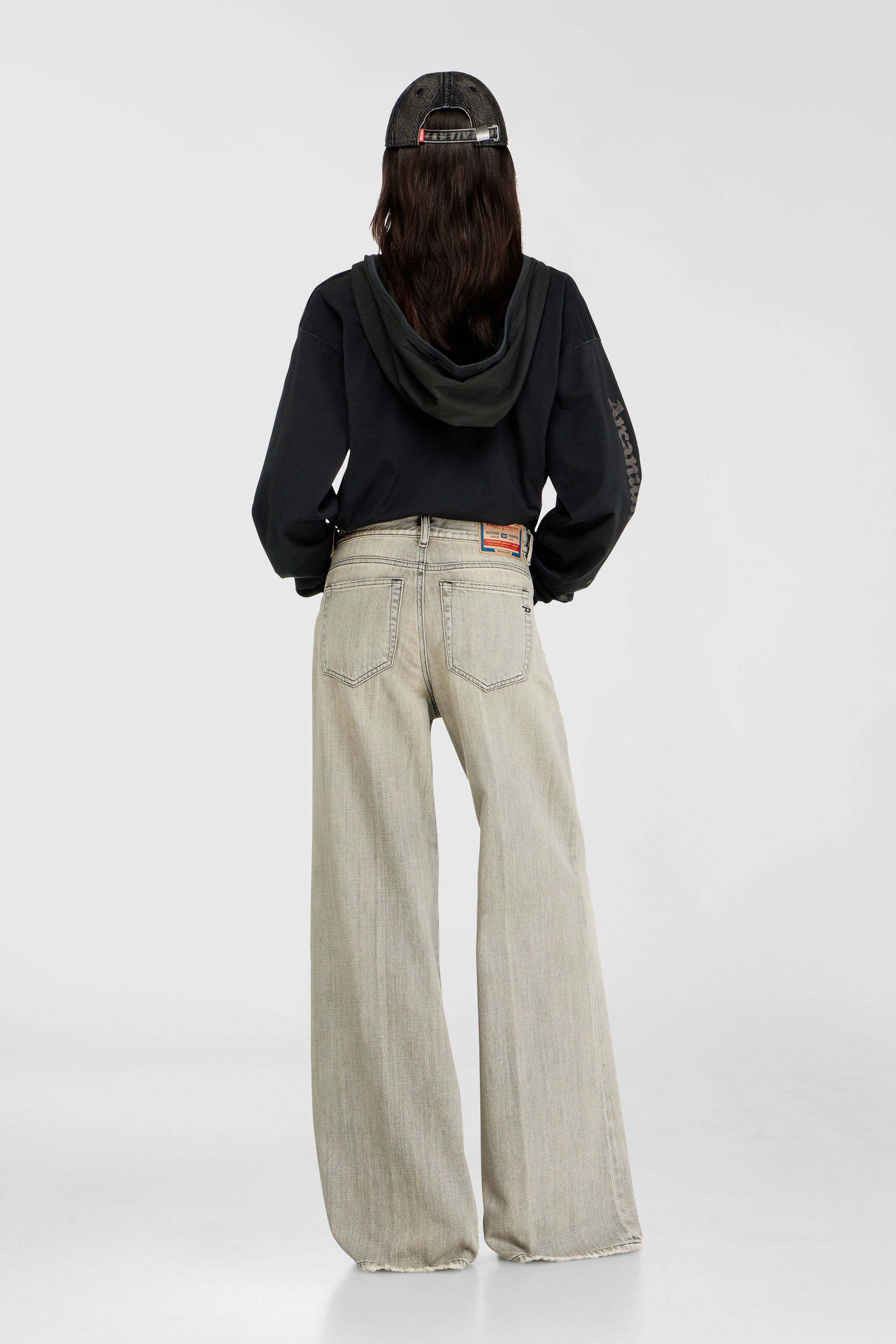 Diesel - Damen Flare Jeans 1978 D-Akemi 068RU, Grau - 3