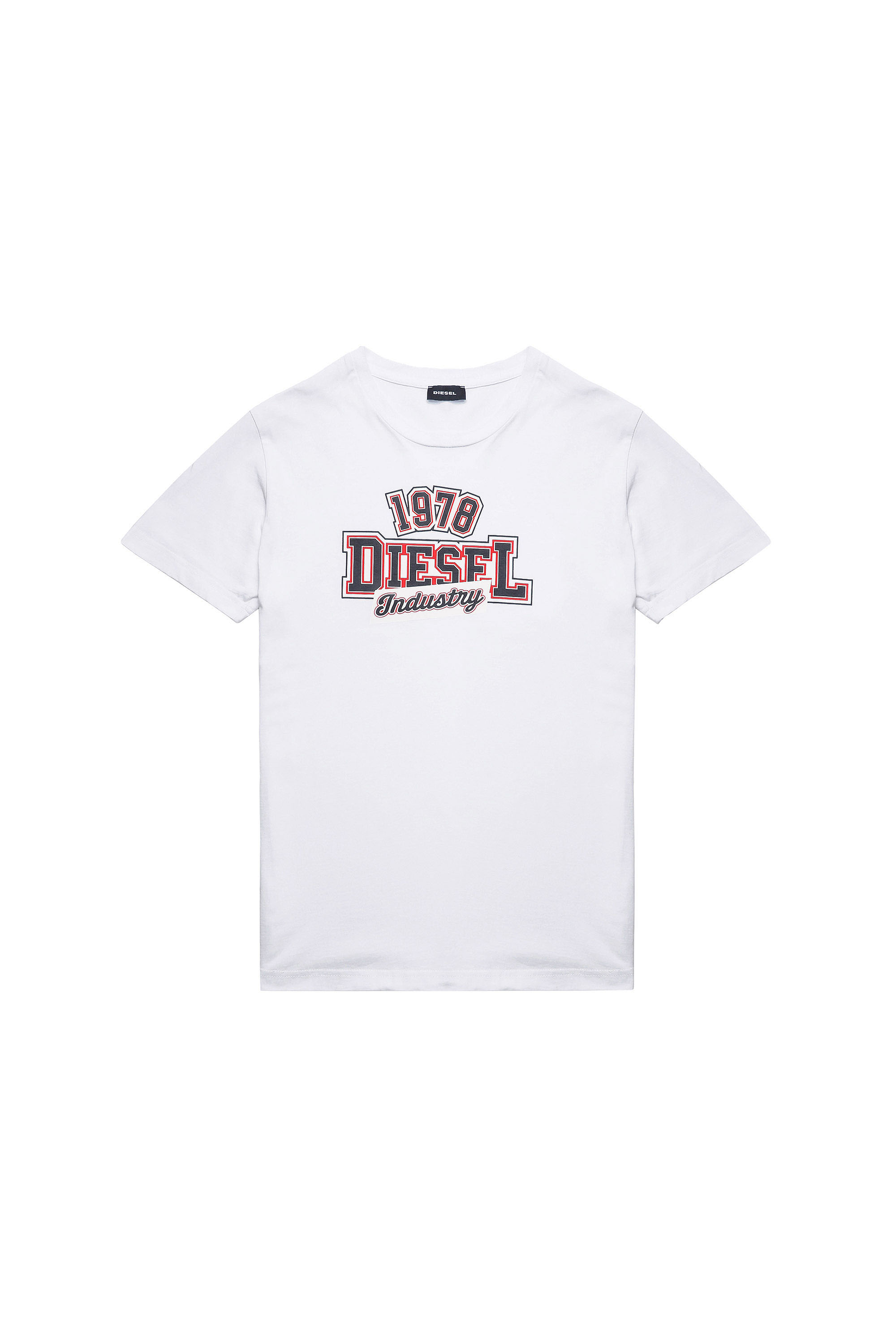T-DIEGOS-K26, Weiss/Rot - T-Shirts