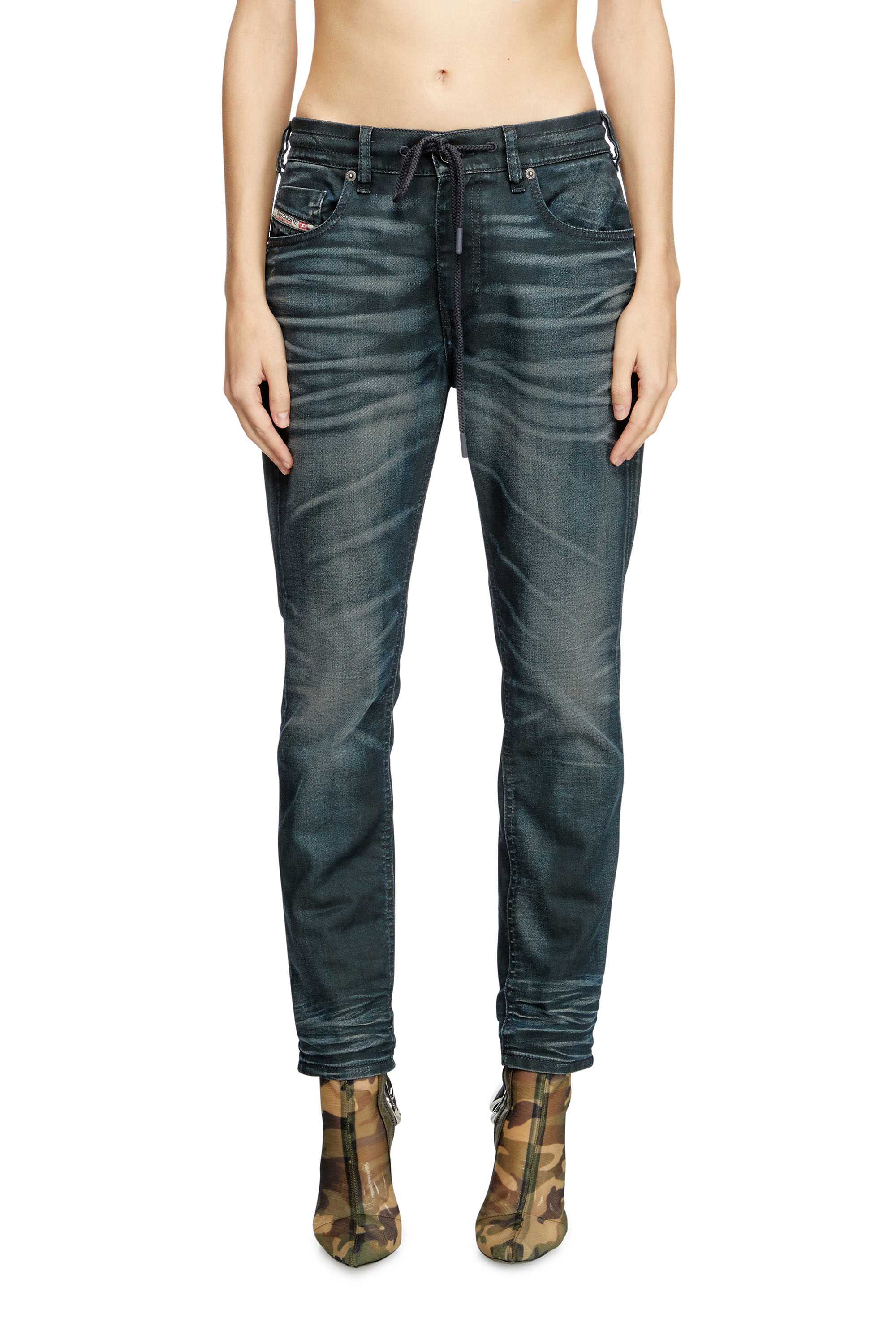 Diesel - Damen Regular 2031 D-Krailey Joggjeans® 068QK, Dunkelblau - 1