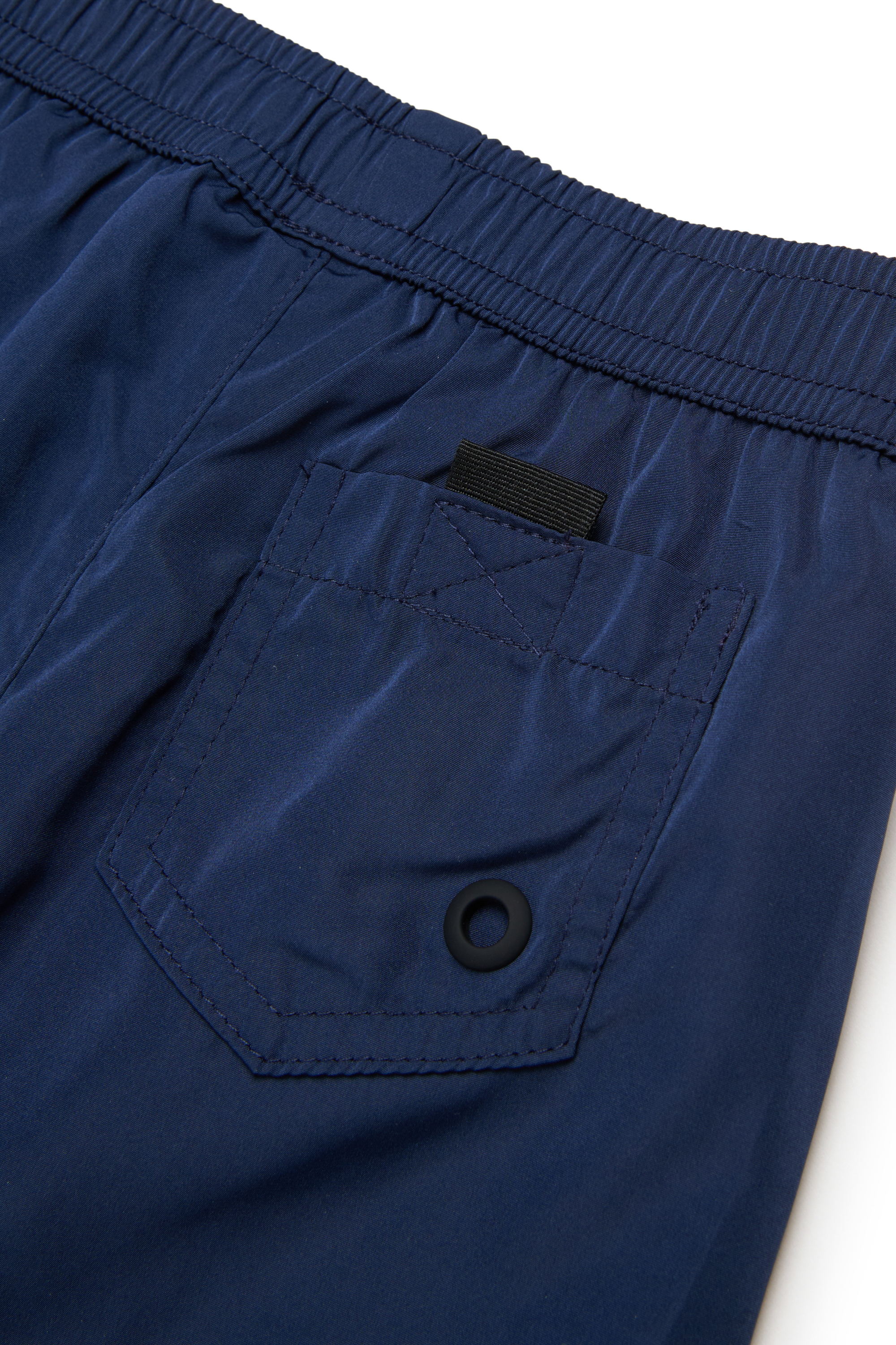 Diesel - MISITB, Man's Swim shorts with maxi Biscotto print in Blue - 4