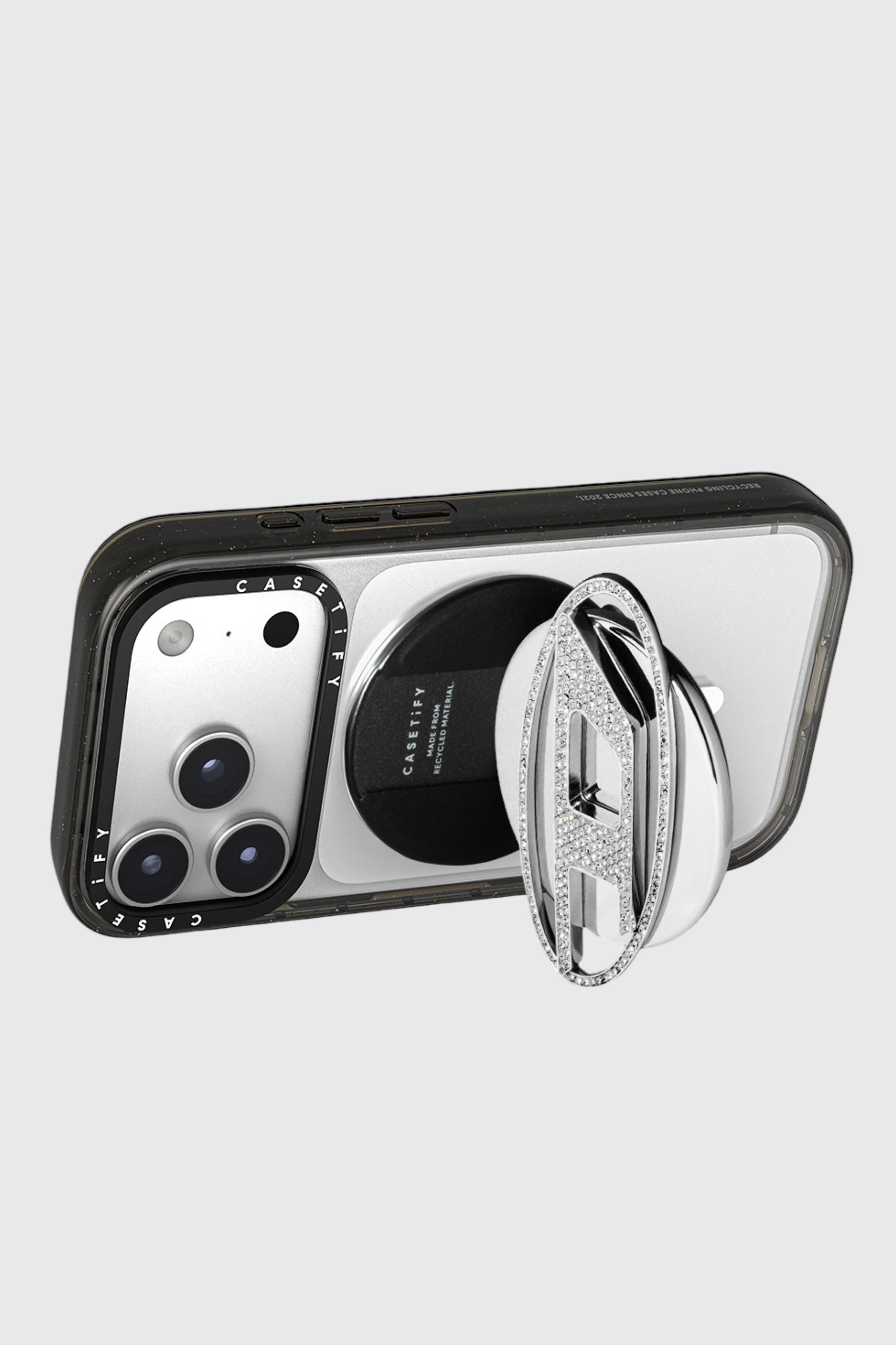 Diesel - 60604 GRIP STAND GRIP STAND, Unisex Oval D Grip & Stand in Silber - 3
