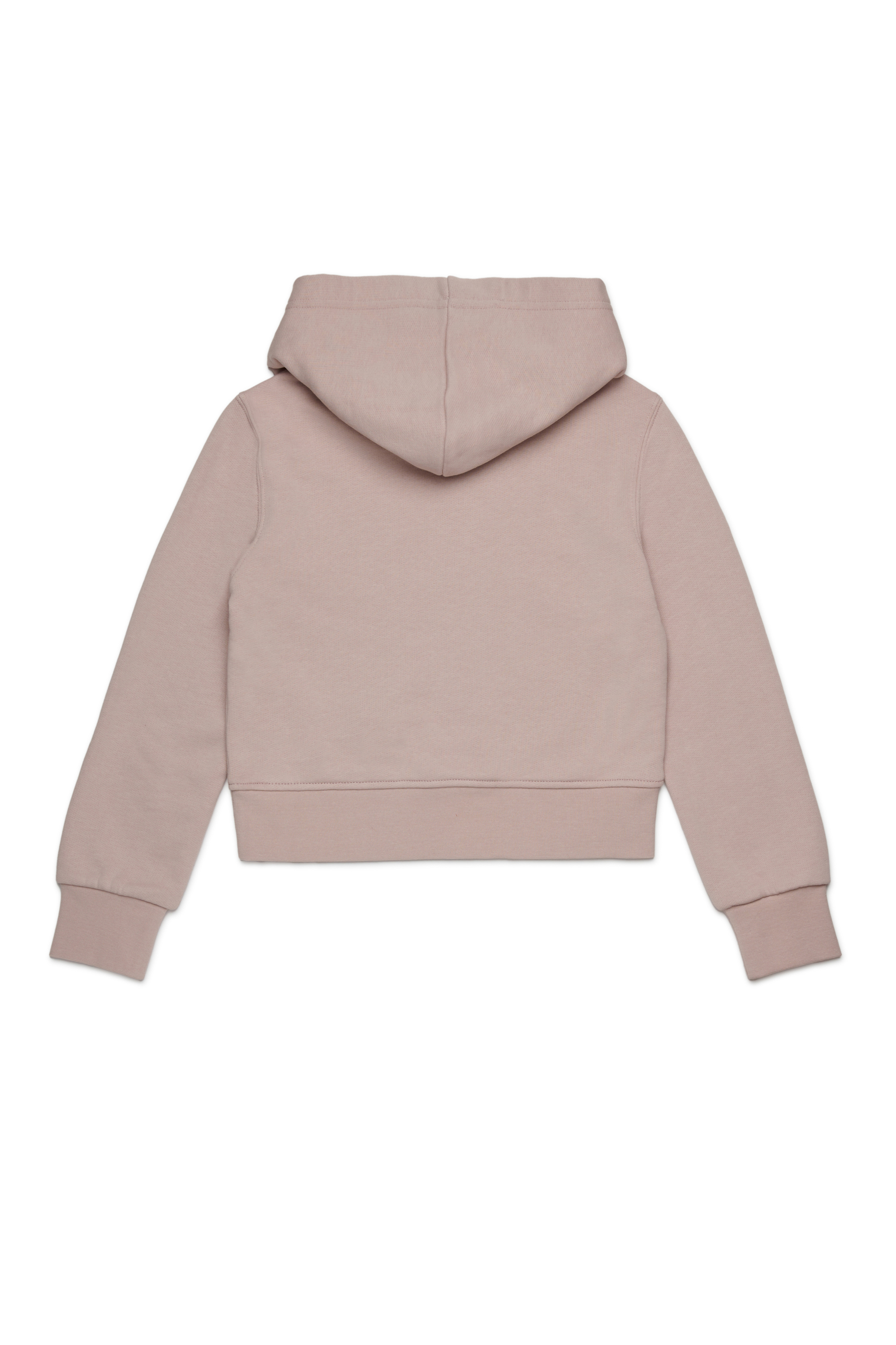 Diesel - SASYHOOD, Damen Baumwoll-Hoodie mit gesticktem Logo in Rosa - 2
