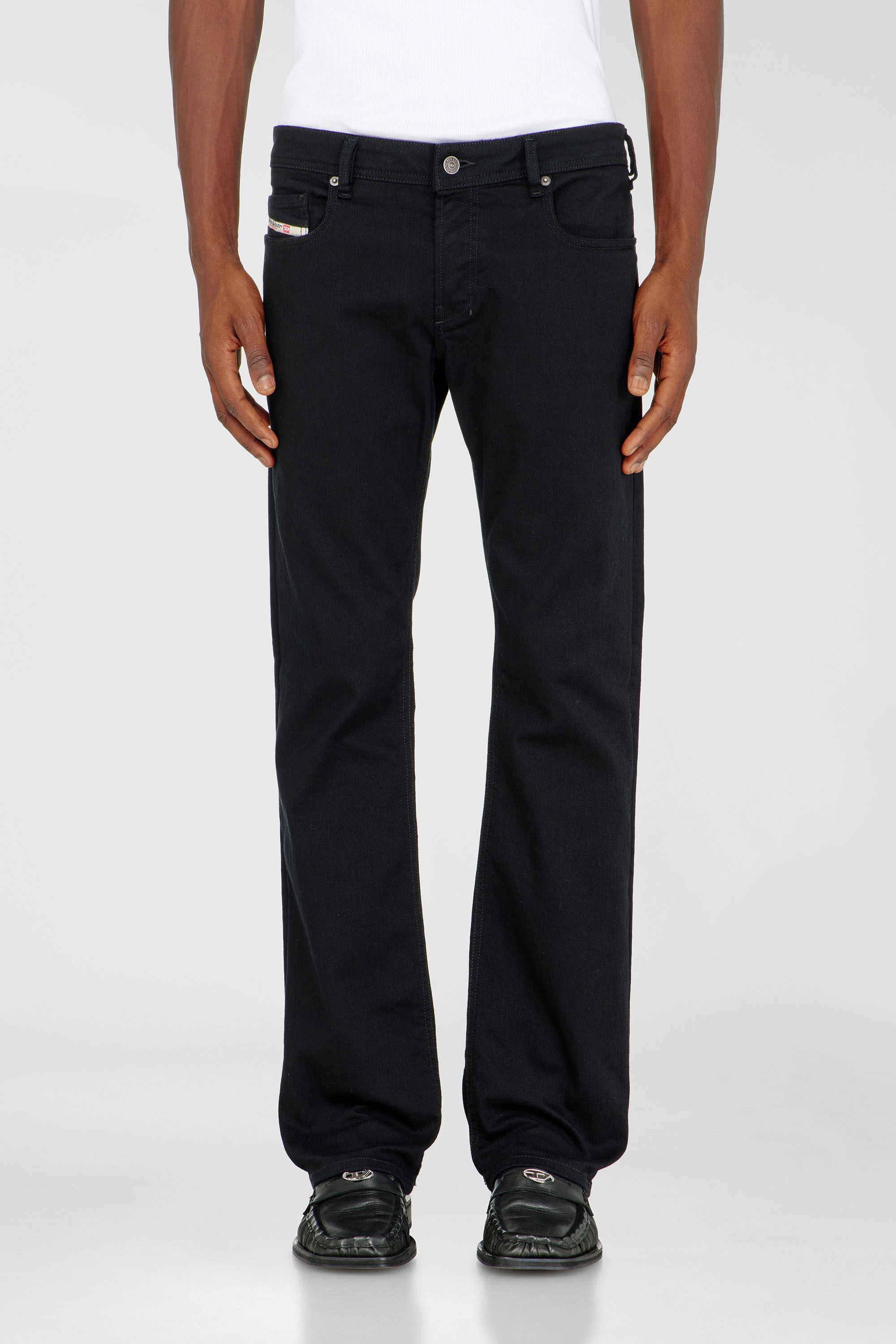 Diesel - Herren Bootcut Jeans 2007 Zatiny 0688H, Schwarz/Dunkelgrau - 4